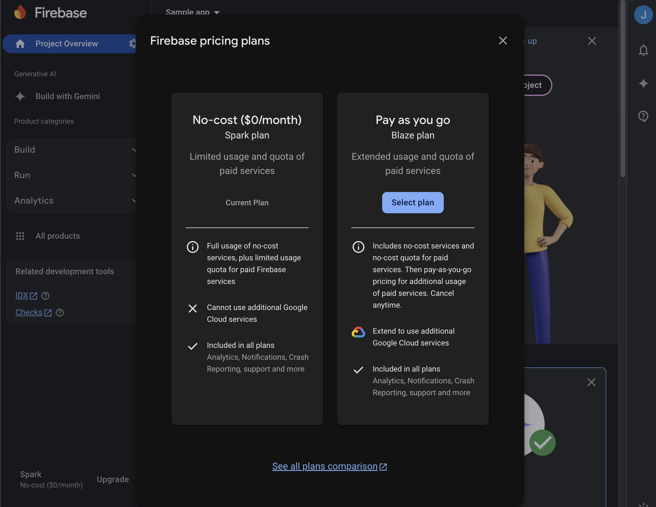 Desktop screenshot of Firebase