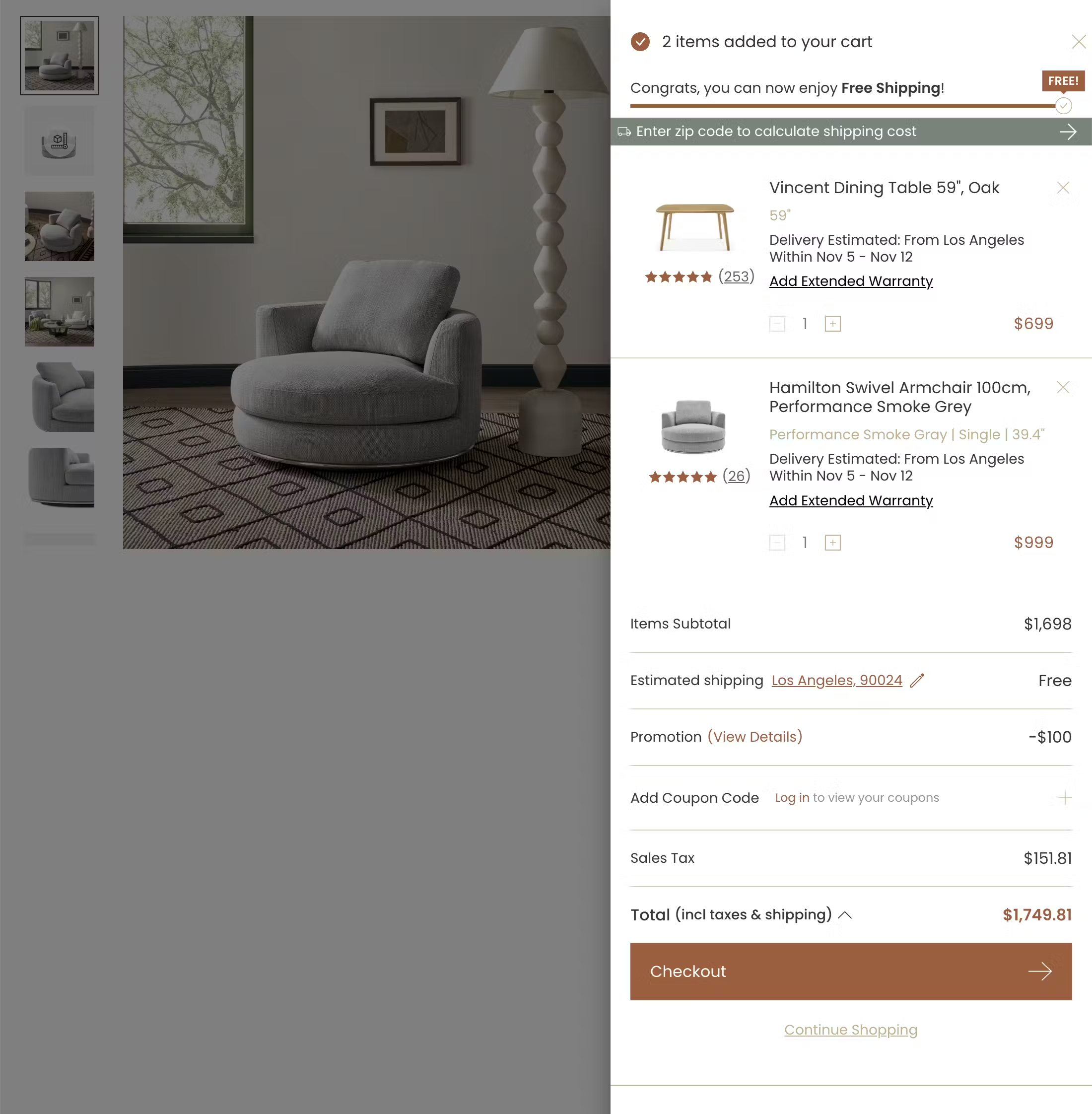 Desktop screenshot of Castlery