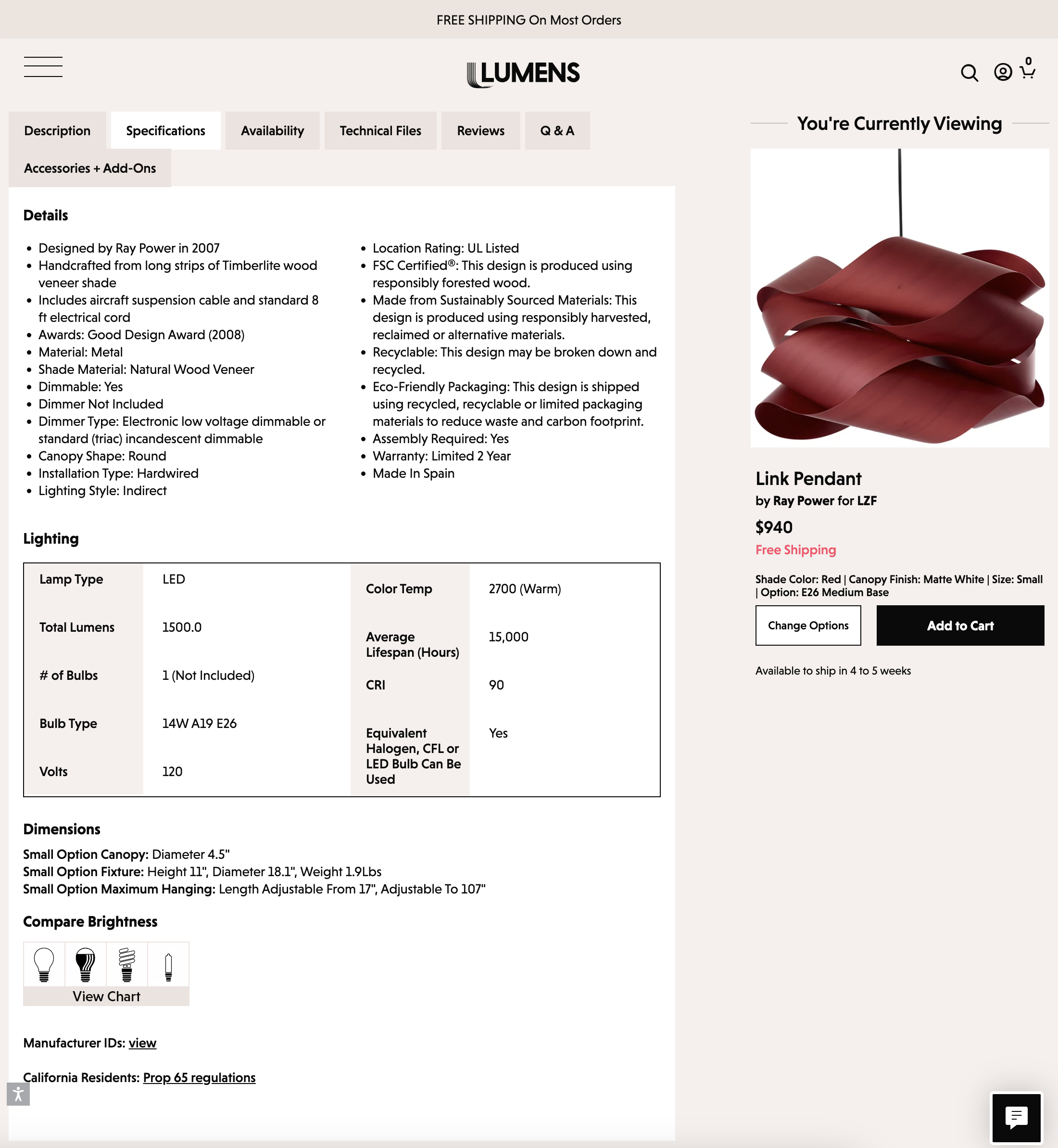 Desktop screenshot of Lumens