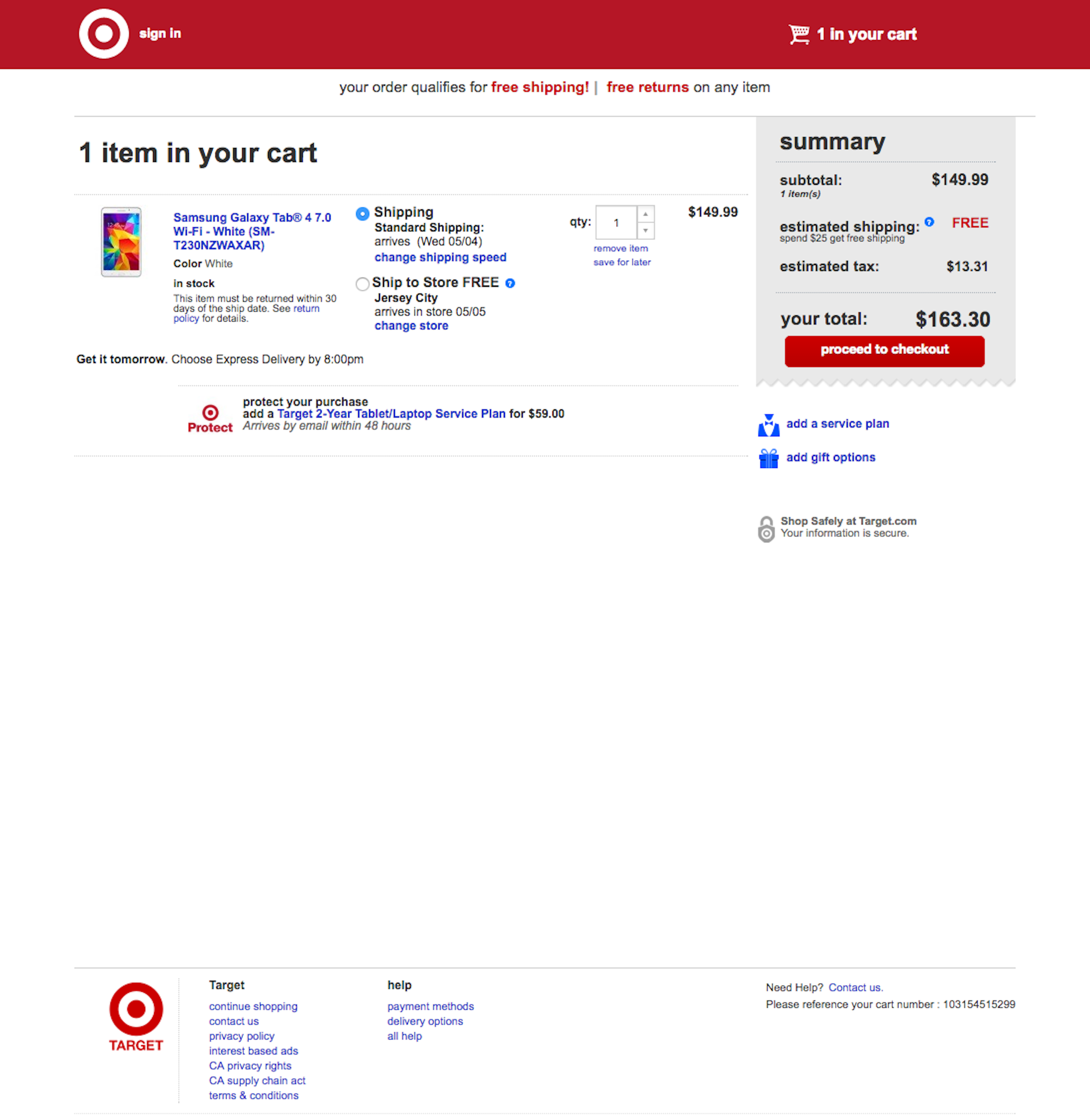 Target's Delivery & Shipping Methods – 368 of 738 Delivery & Shipping  Methods Examples – Baymard Institute