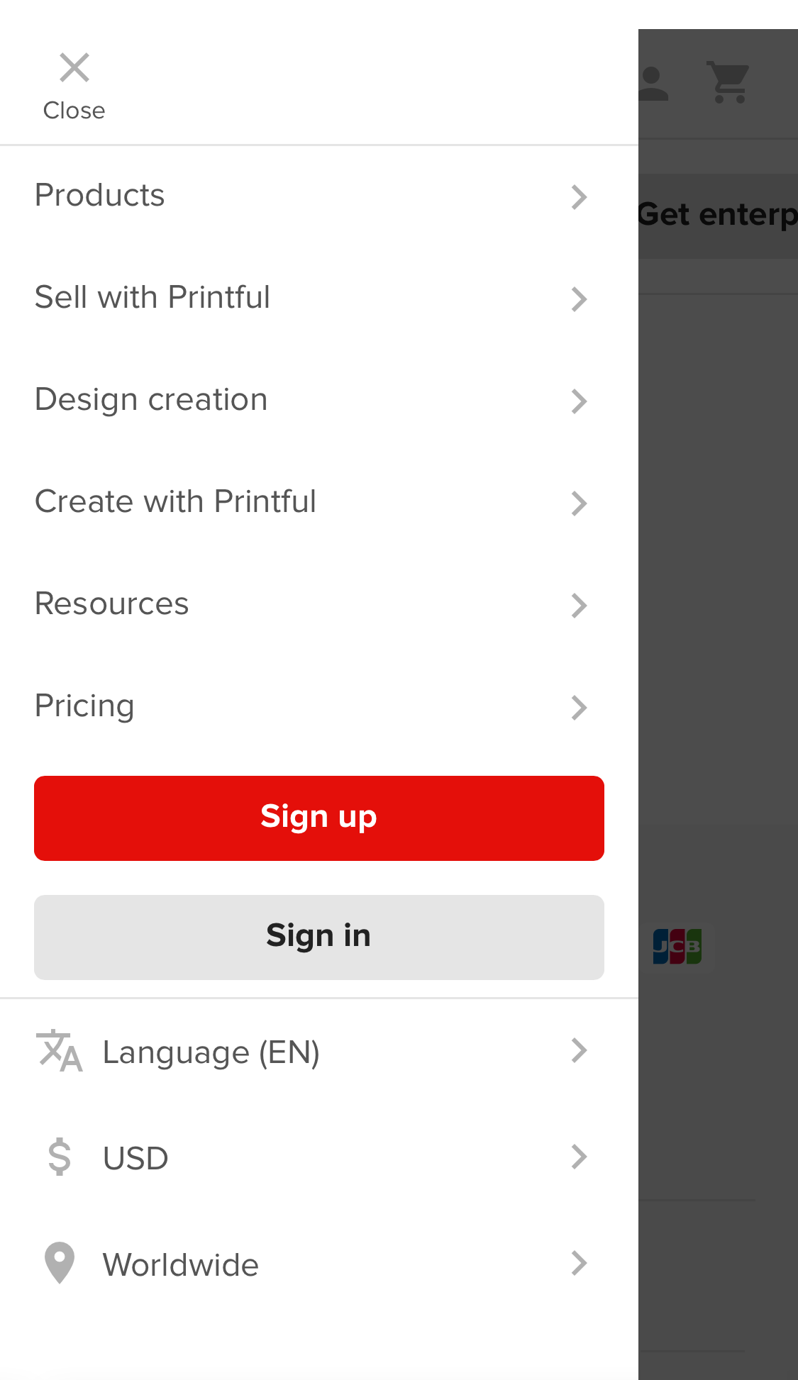 Mobile screenshot of undefined