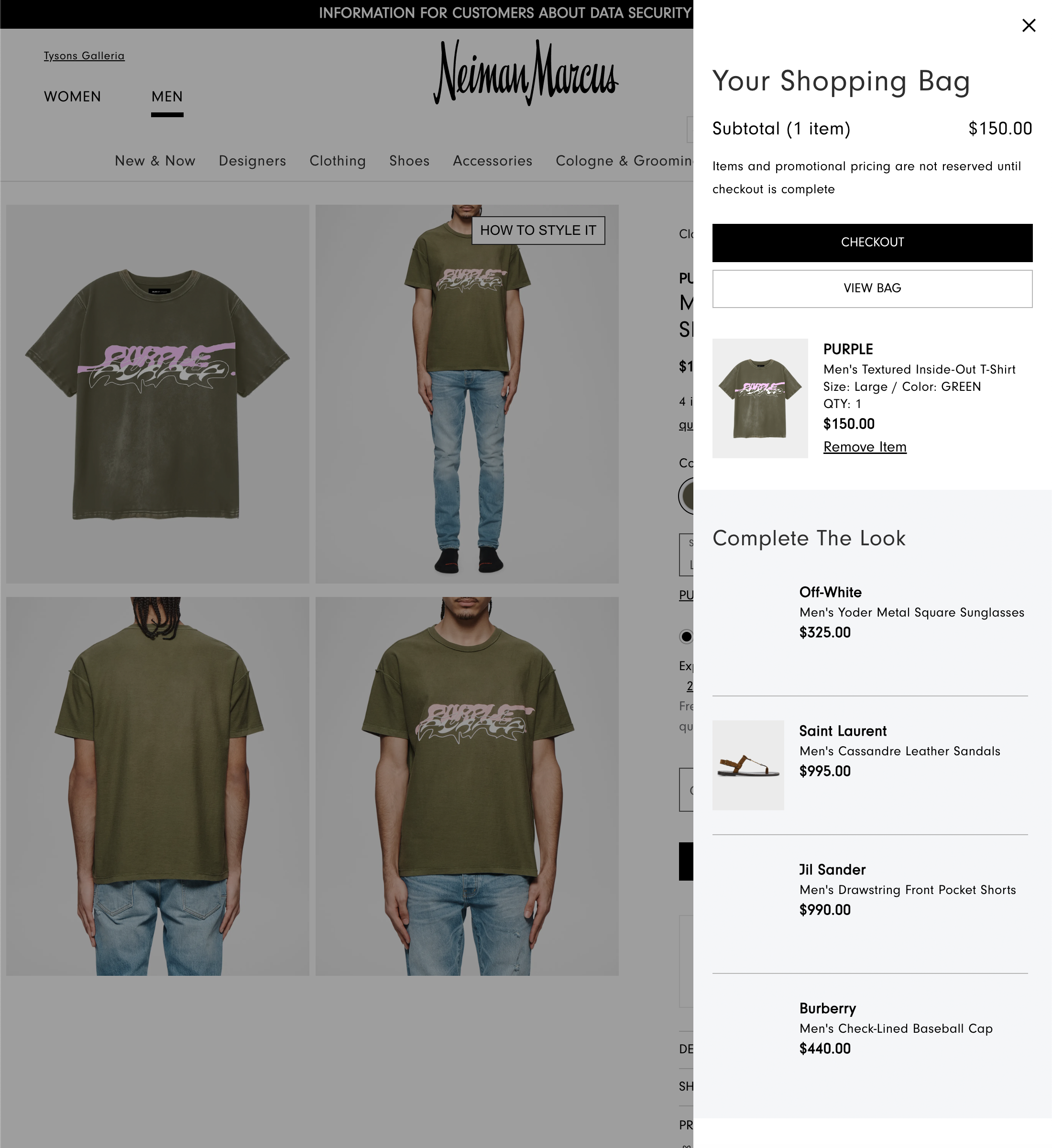 Desktop screenshot of Neiman Marcus