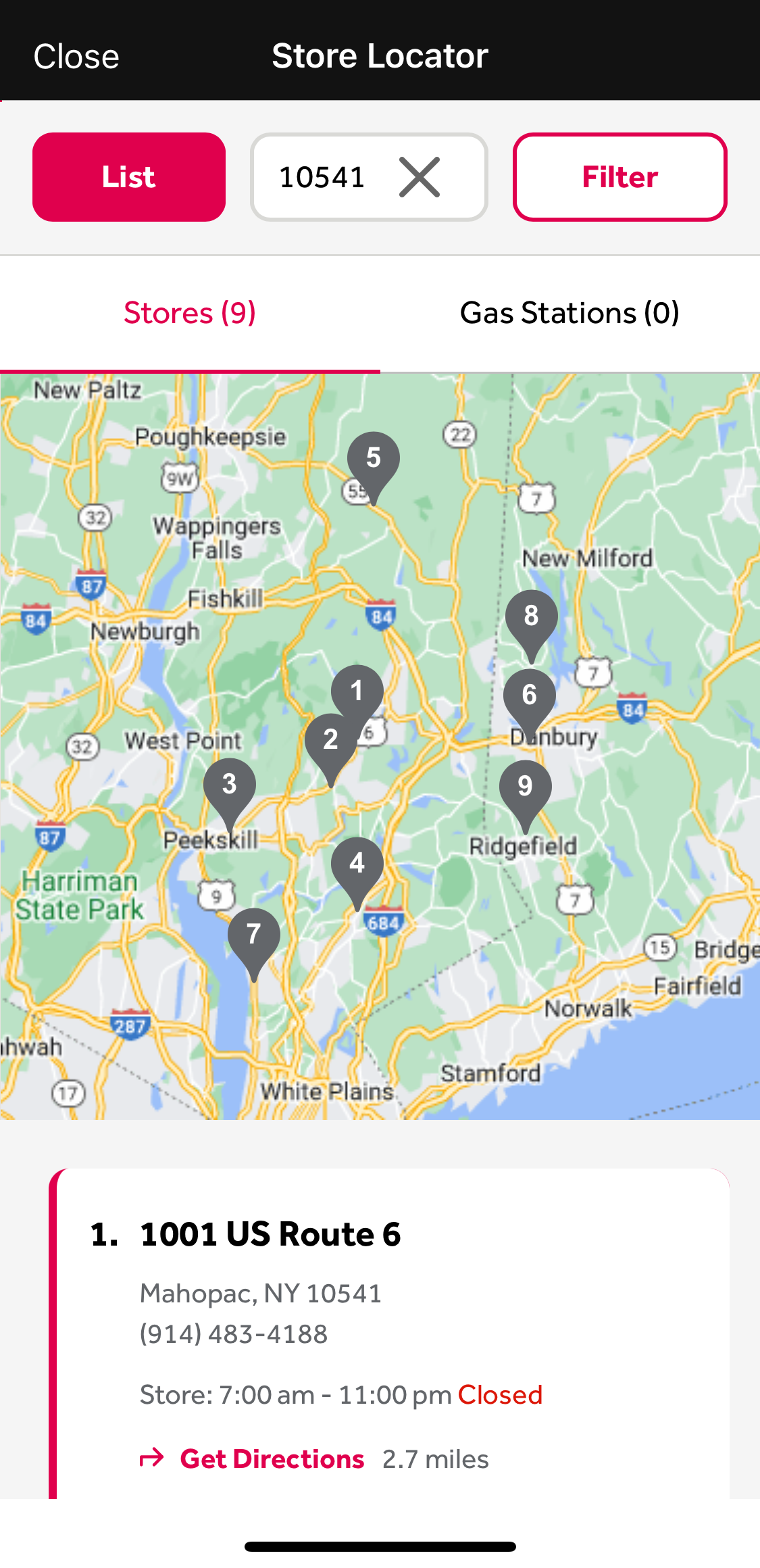 Mobile screenshot of Stop & Shop