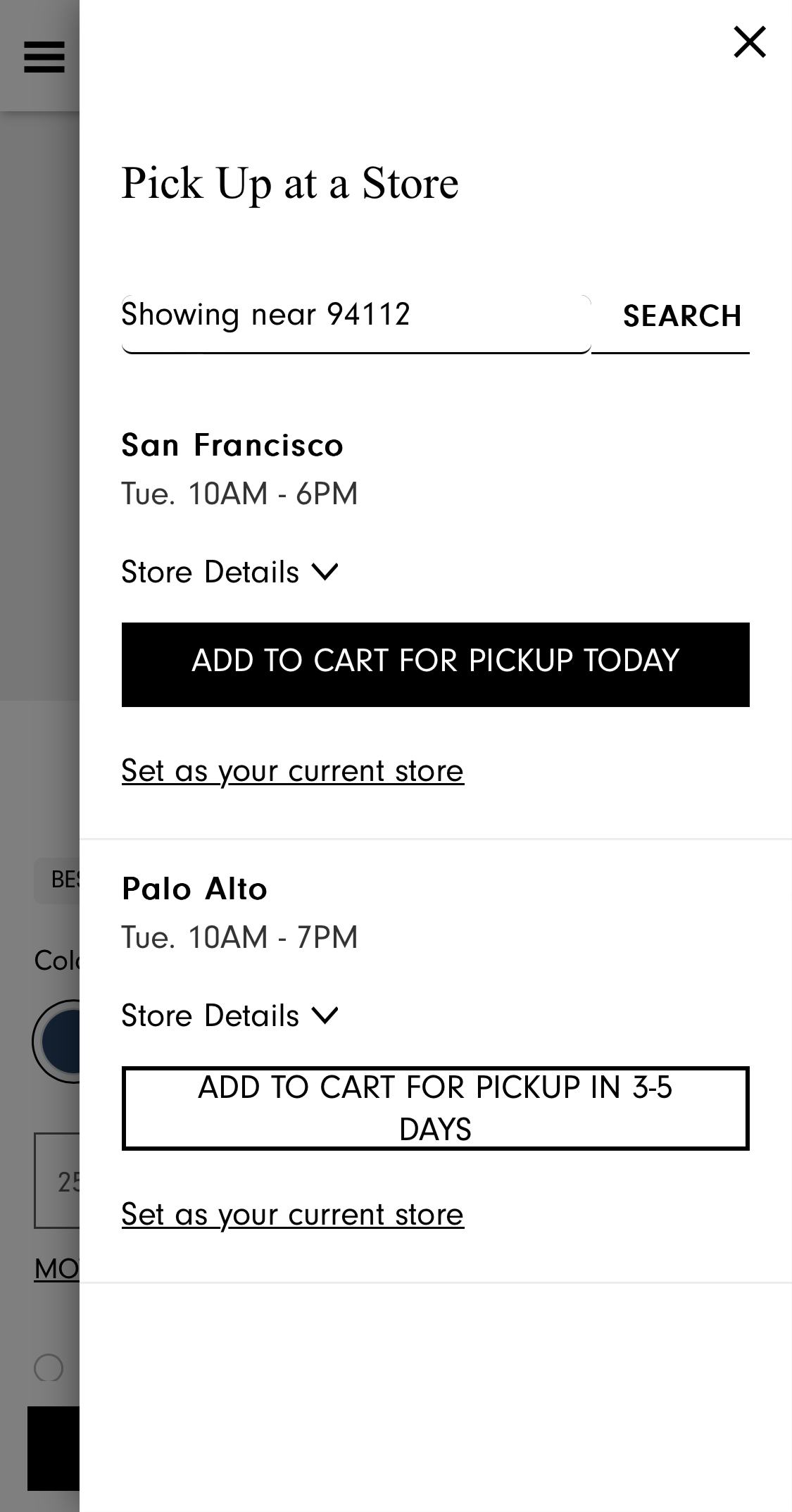 Mobile screenshot of Neiman Marcus