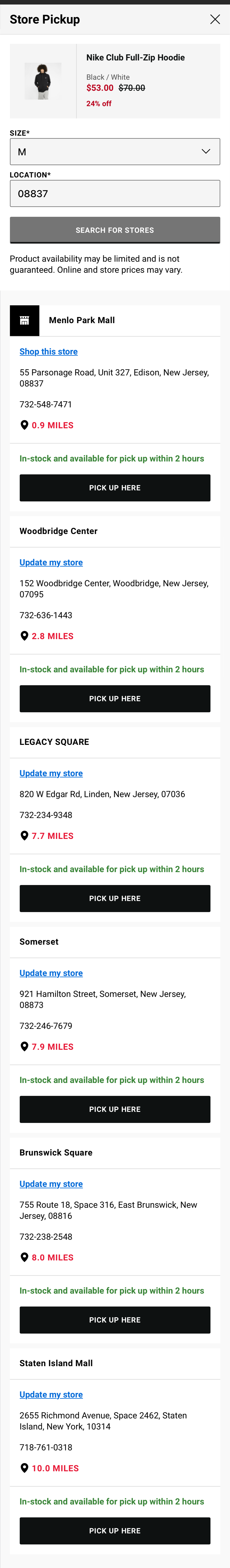 Mobile screenshot of Foot Locker