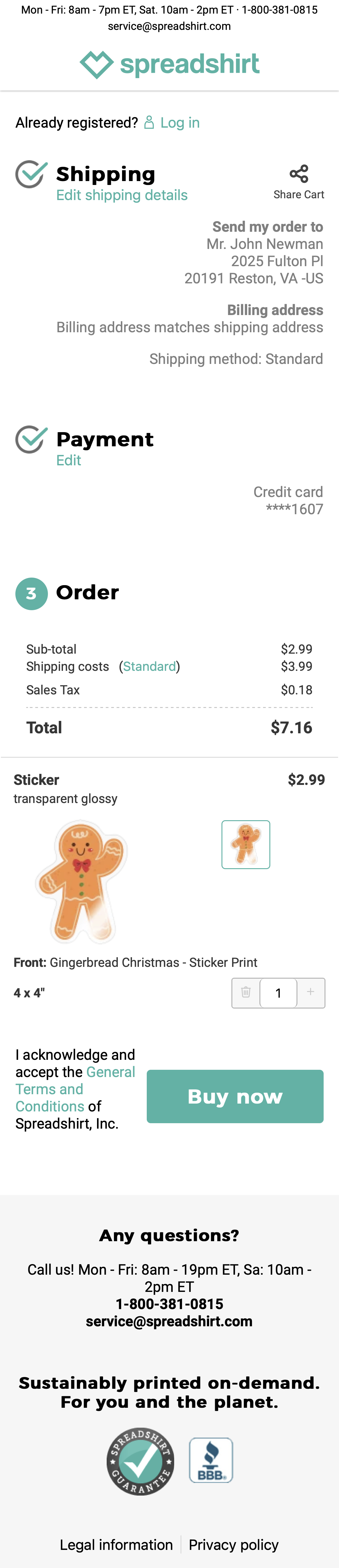 Mobile screenshot of Spreadshirt
