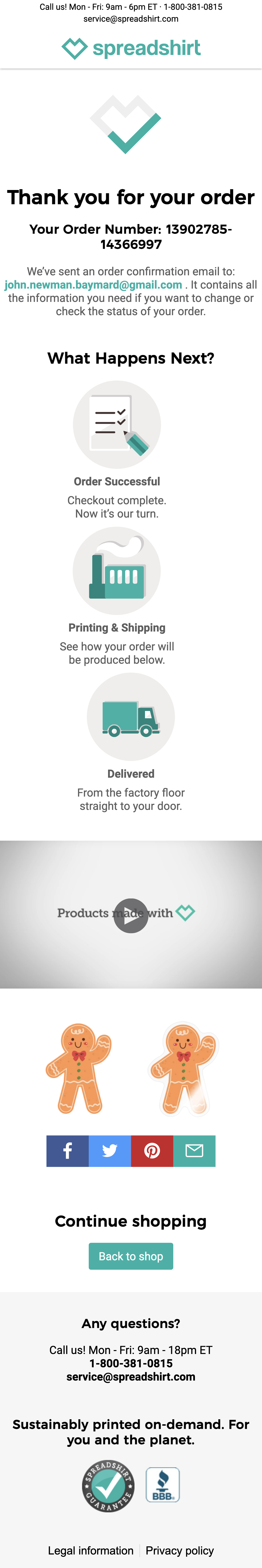 Mobile screenshot of Spreadshirt