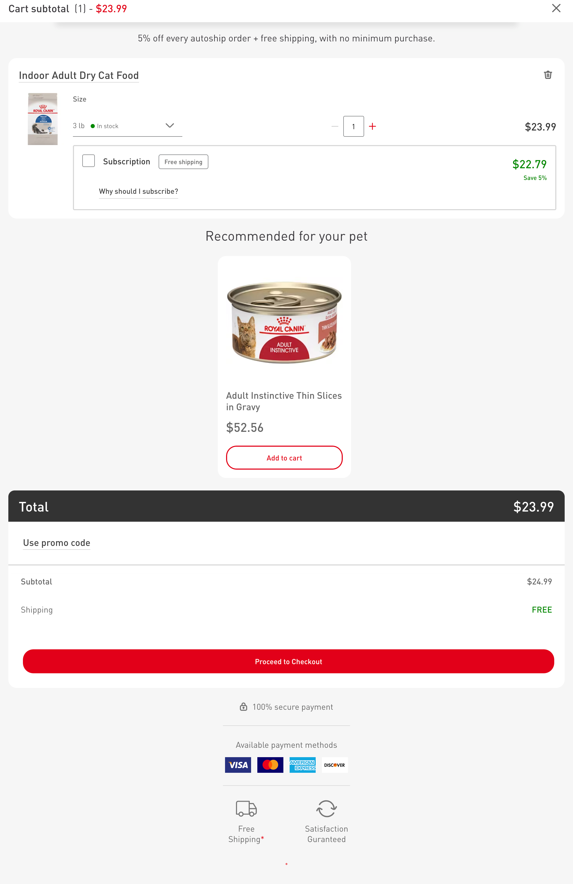 Desktop screenshot of Royal Canin