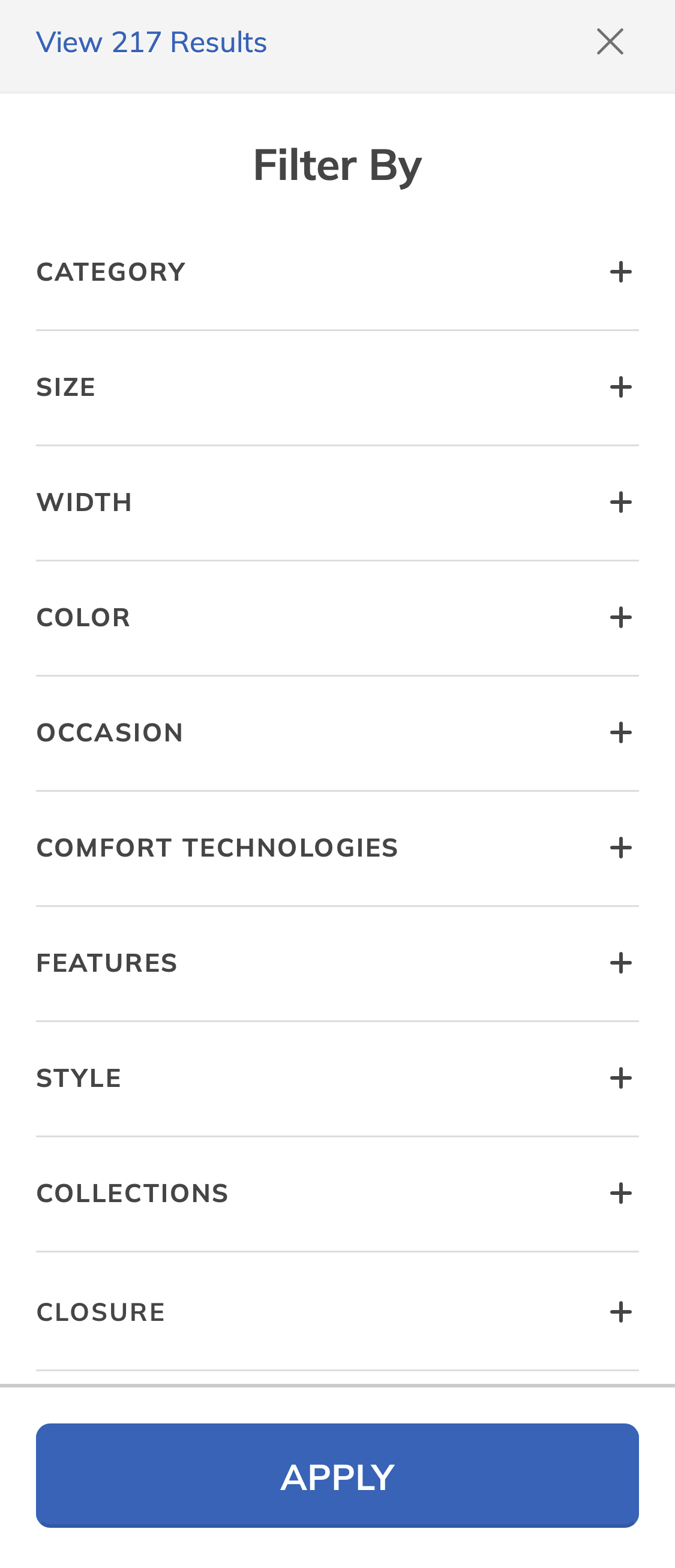 Mobile screenshot of Skechers