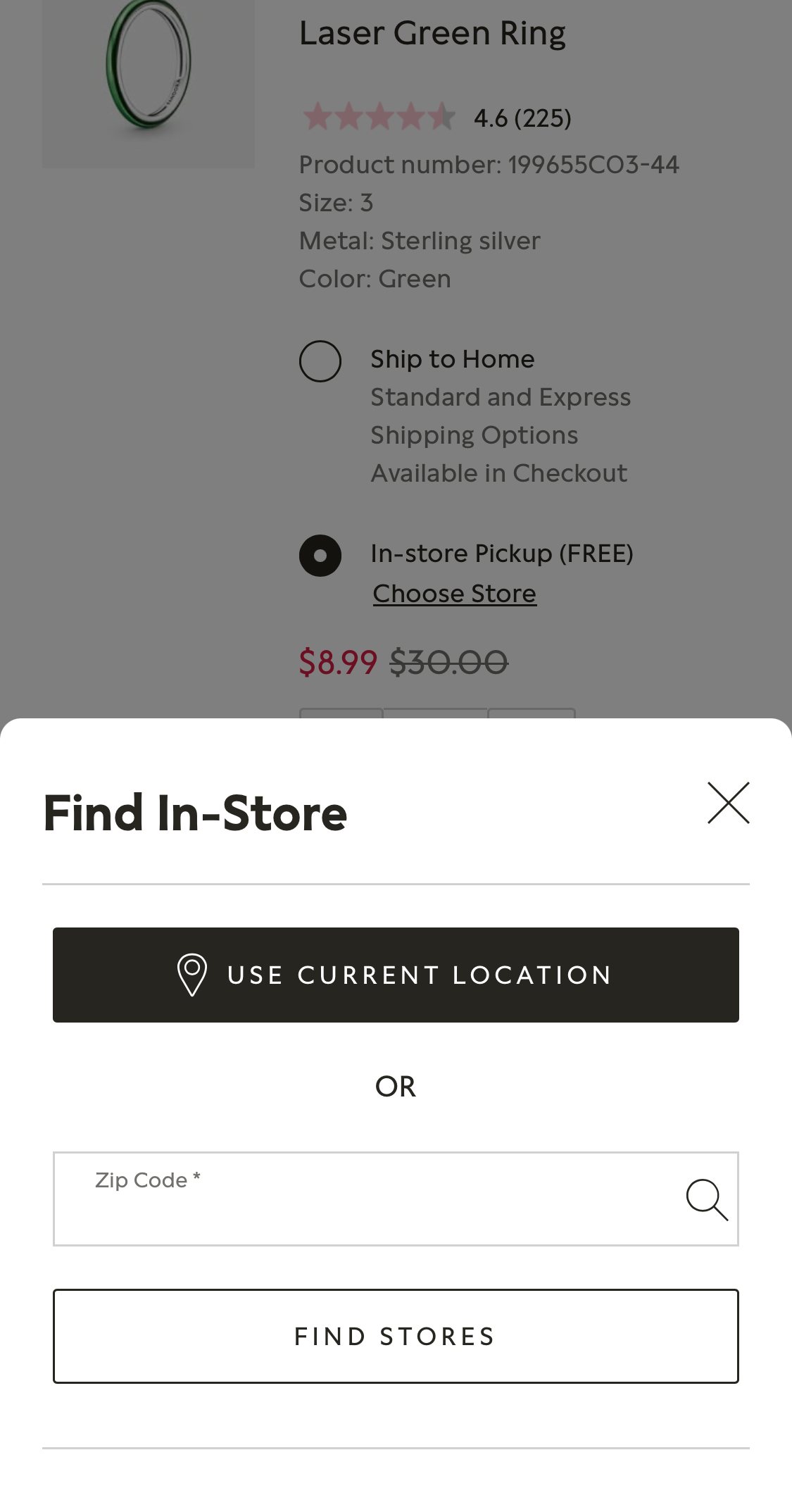 Mobile screenshot of Pandora