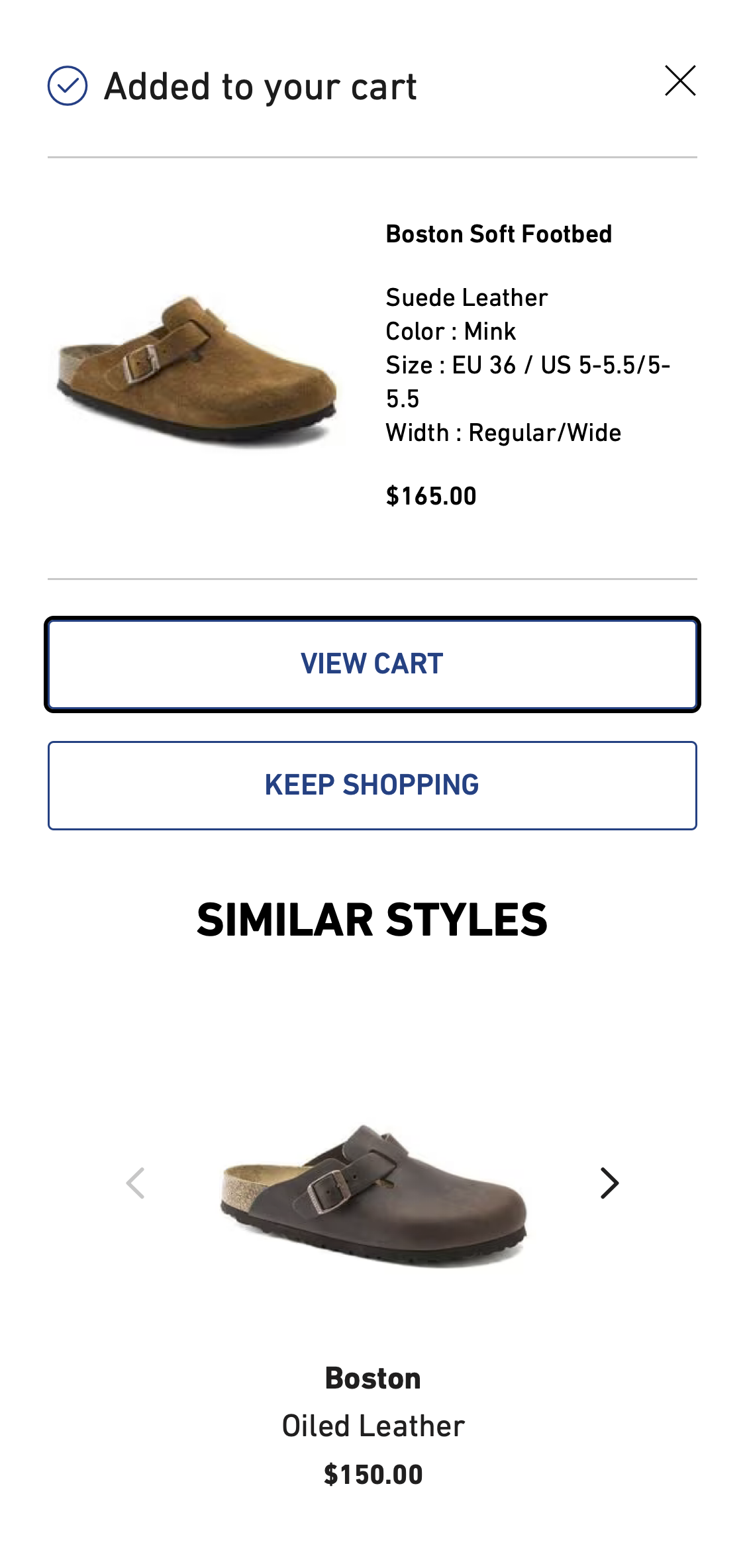 Mobile screenshot of Birkenstock