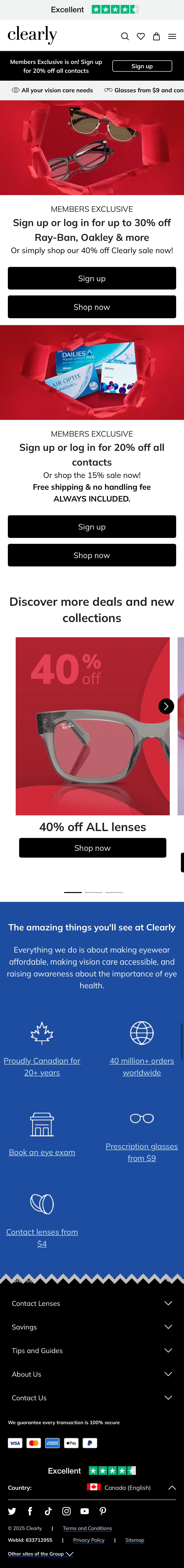 Mobile screenshot of Clearly