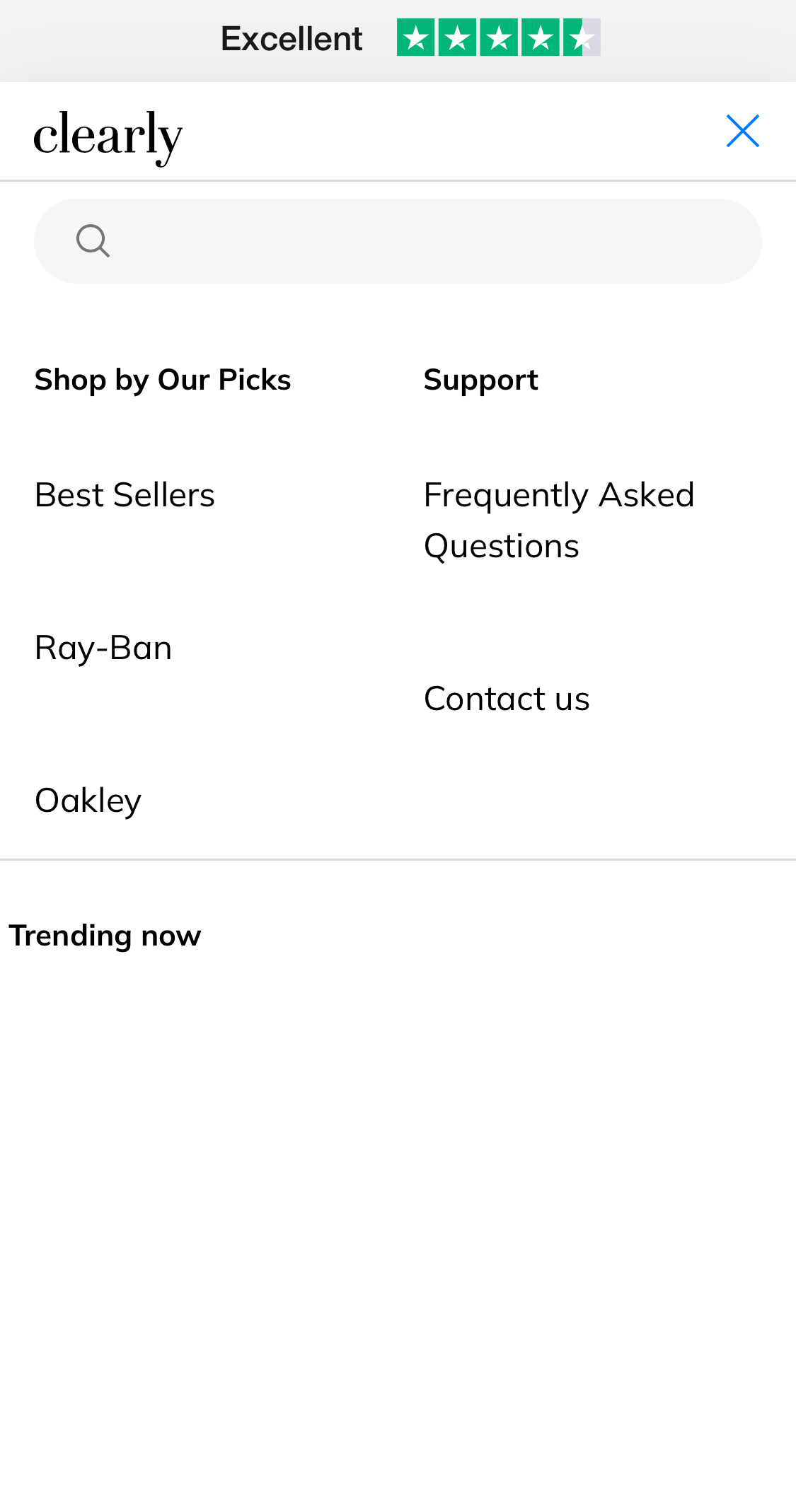 Mobile screenshot of Clearly