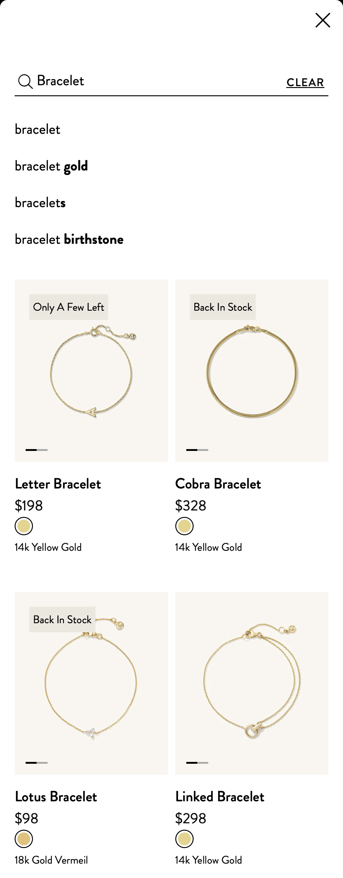 Mobile screenshot of Mejuri