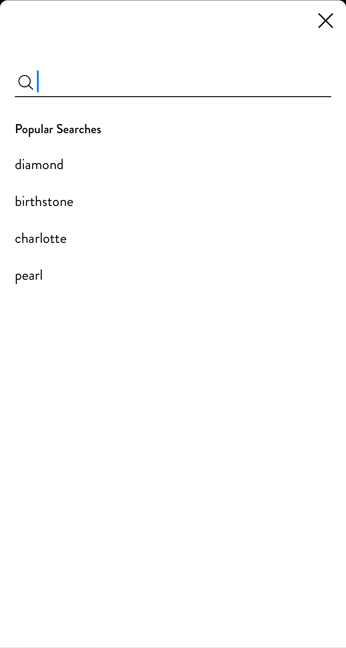 Mobile screenshot of Mejuri