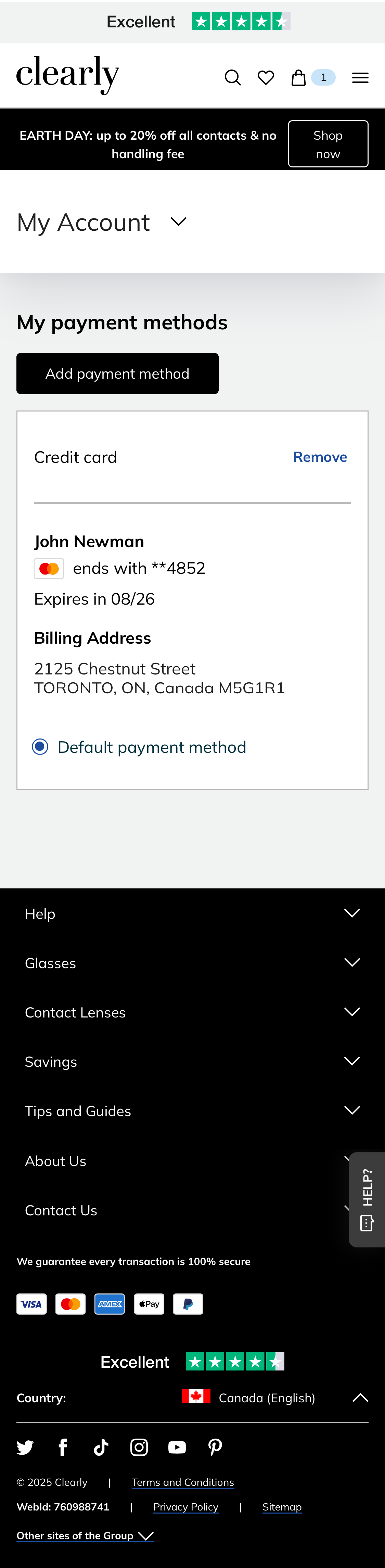 Mobile screenshot of Clearly