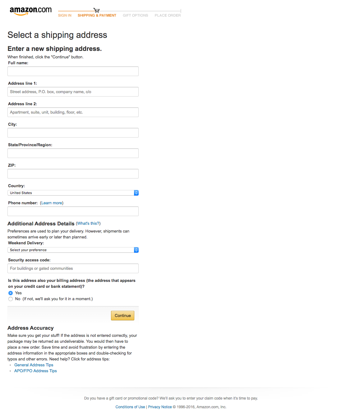 Desktop screenshot of Amazon