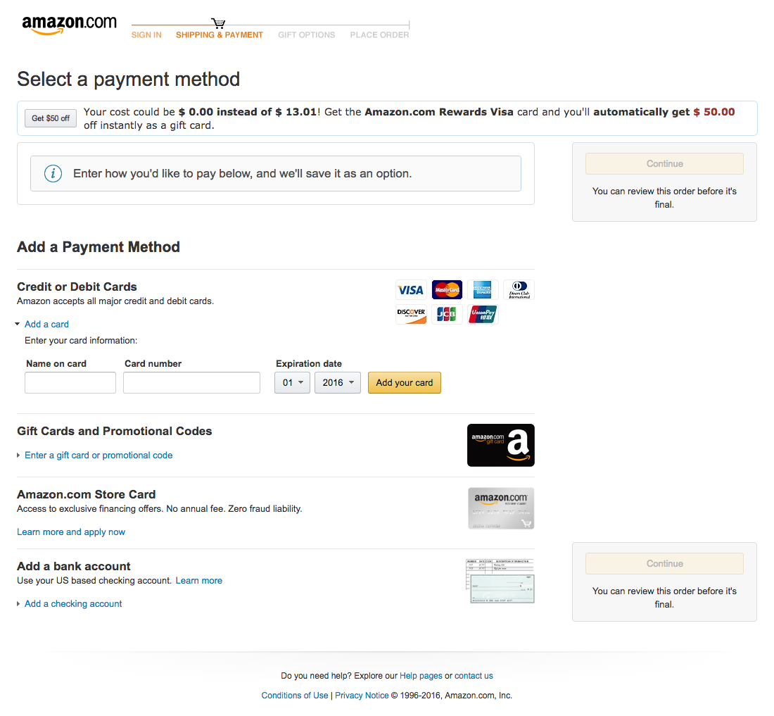 Desktop screenshot of Amazon