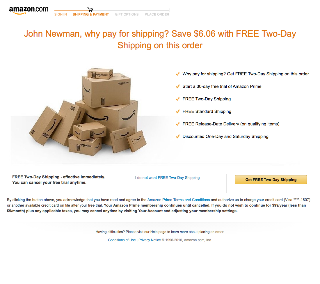 Desktop screenshot of Amazon