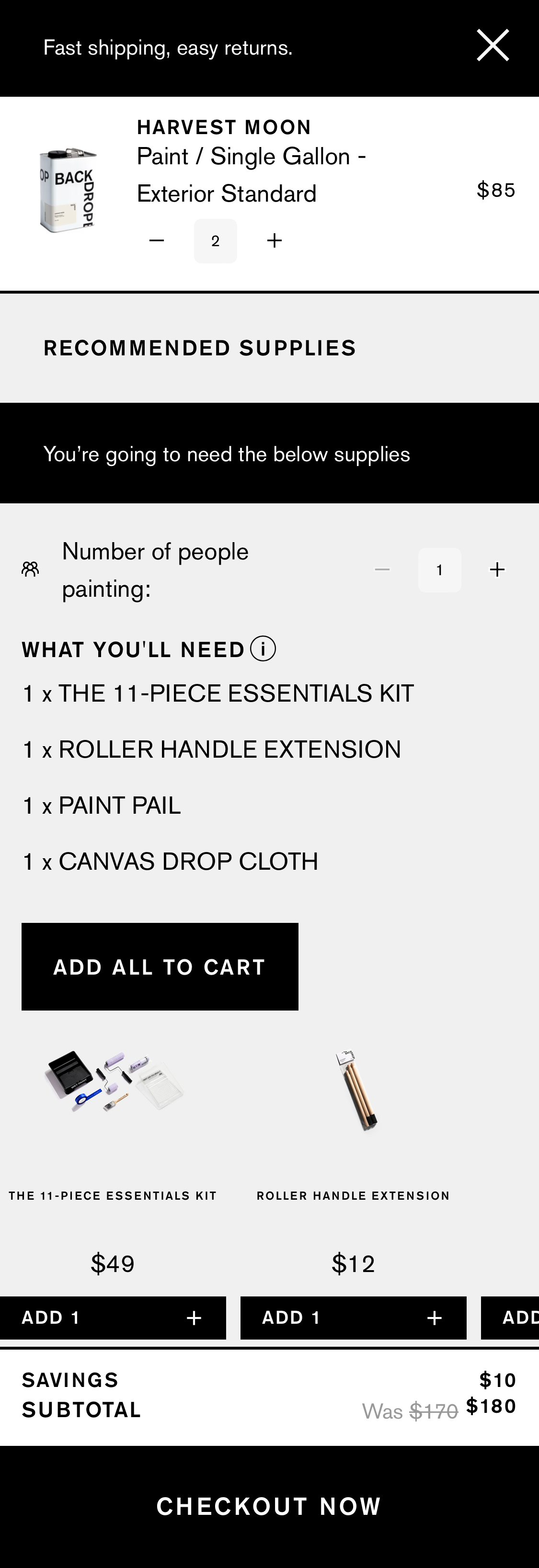 Mobile screenshot of Backdrop