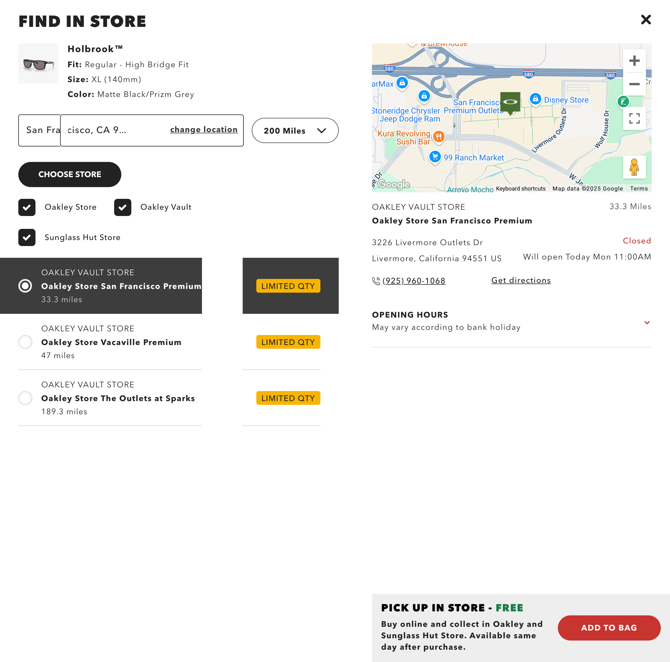 Desktop screenshot of Oakley