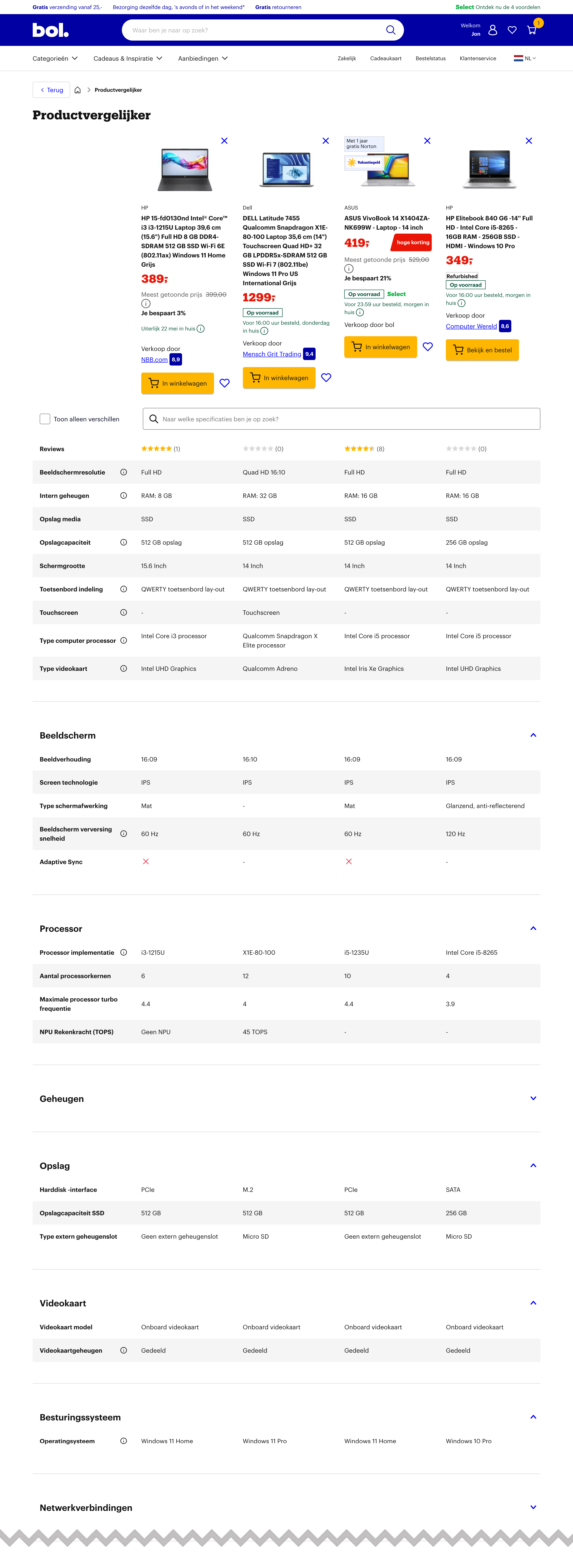 Desktop screenshot of bol