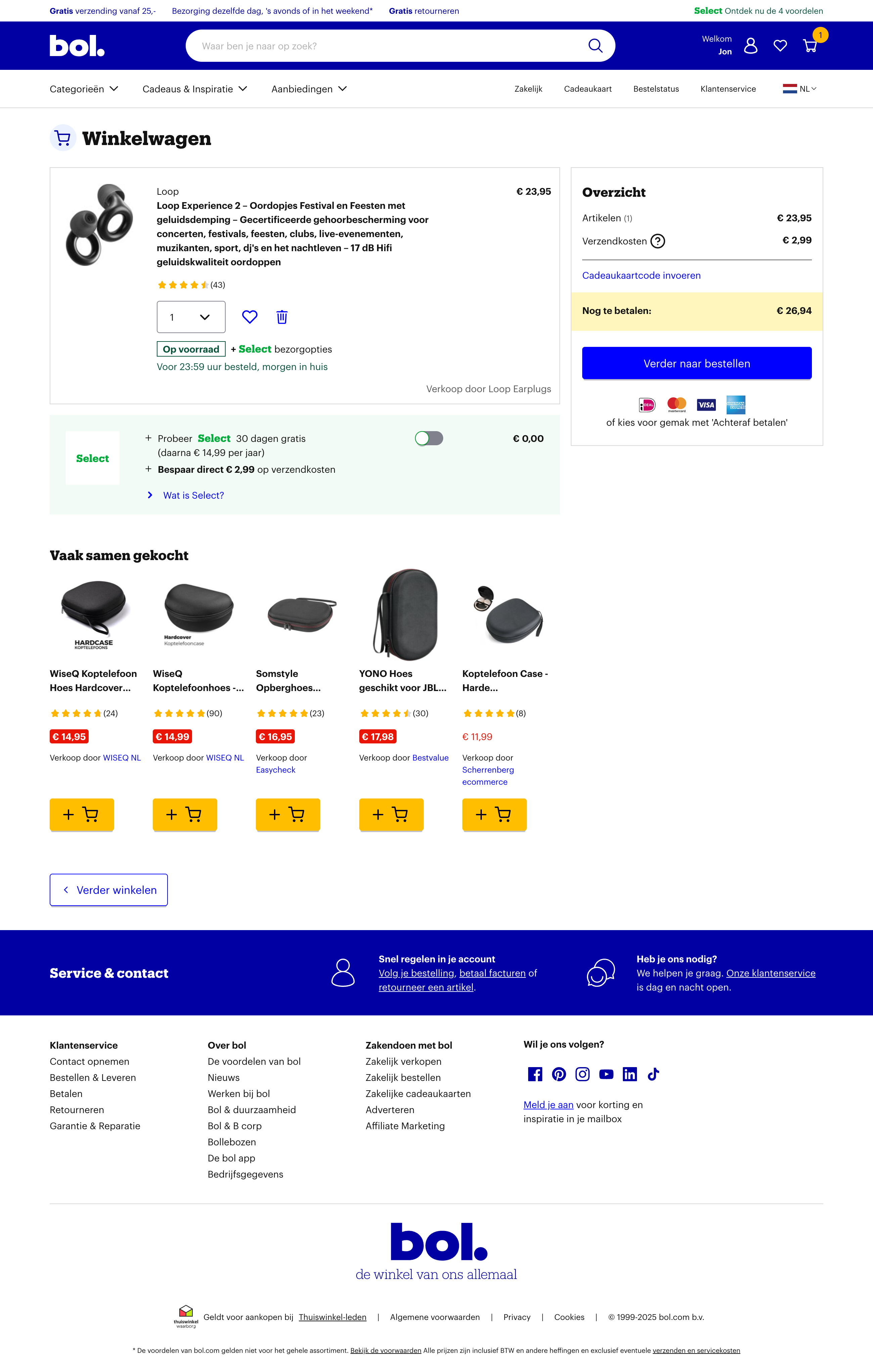 Desktop screenshot of bol