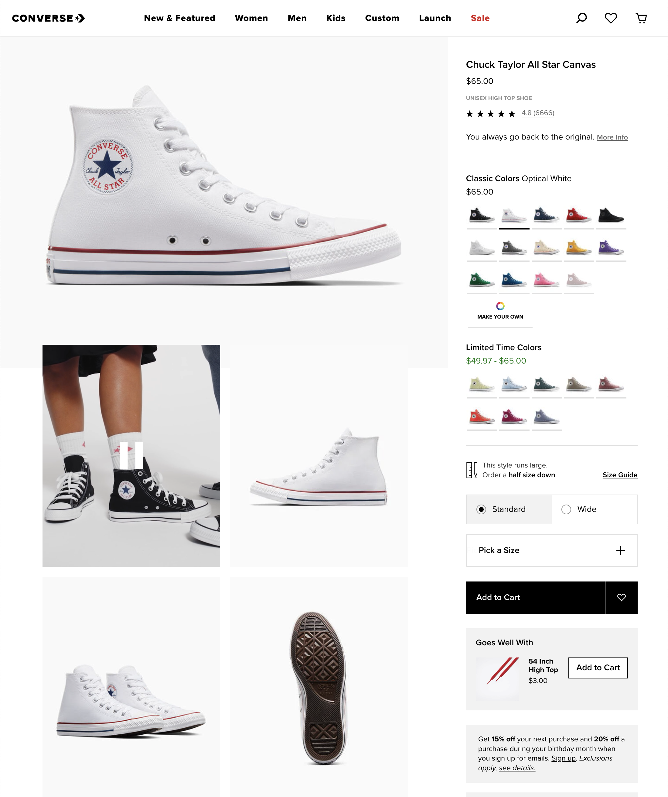 Desktop screenshot of Converse