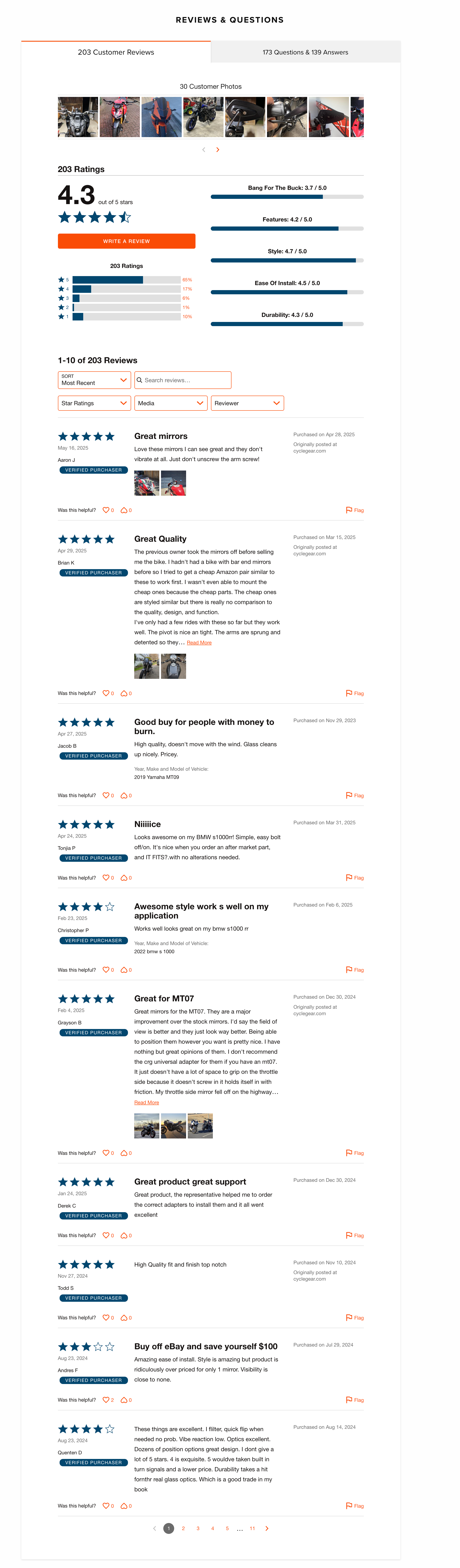 Desktop screenshot of RevZilla