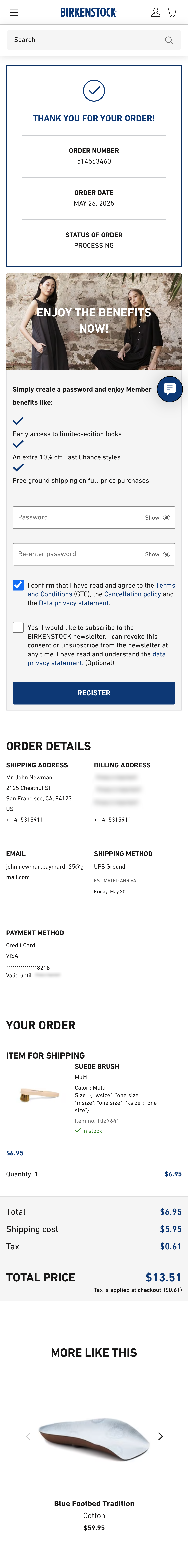 Mobile screenshot of Birkenstock