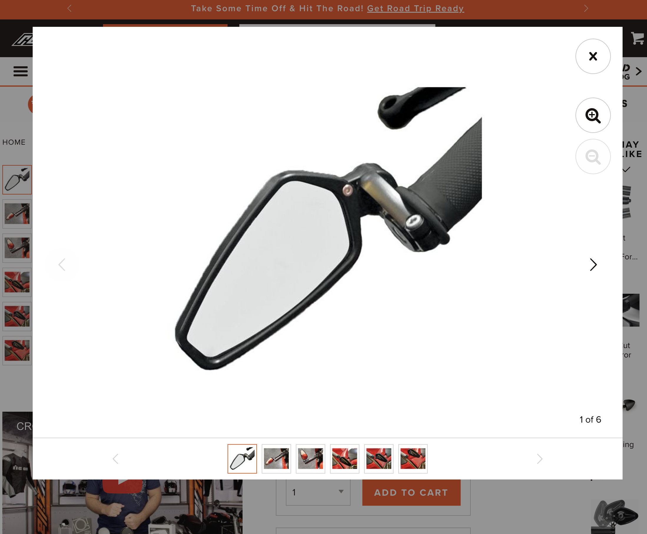 Desktop screenshot of RevZilla