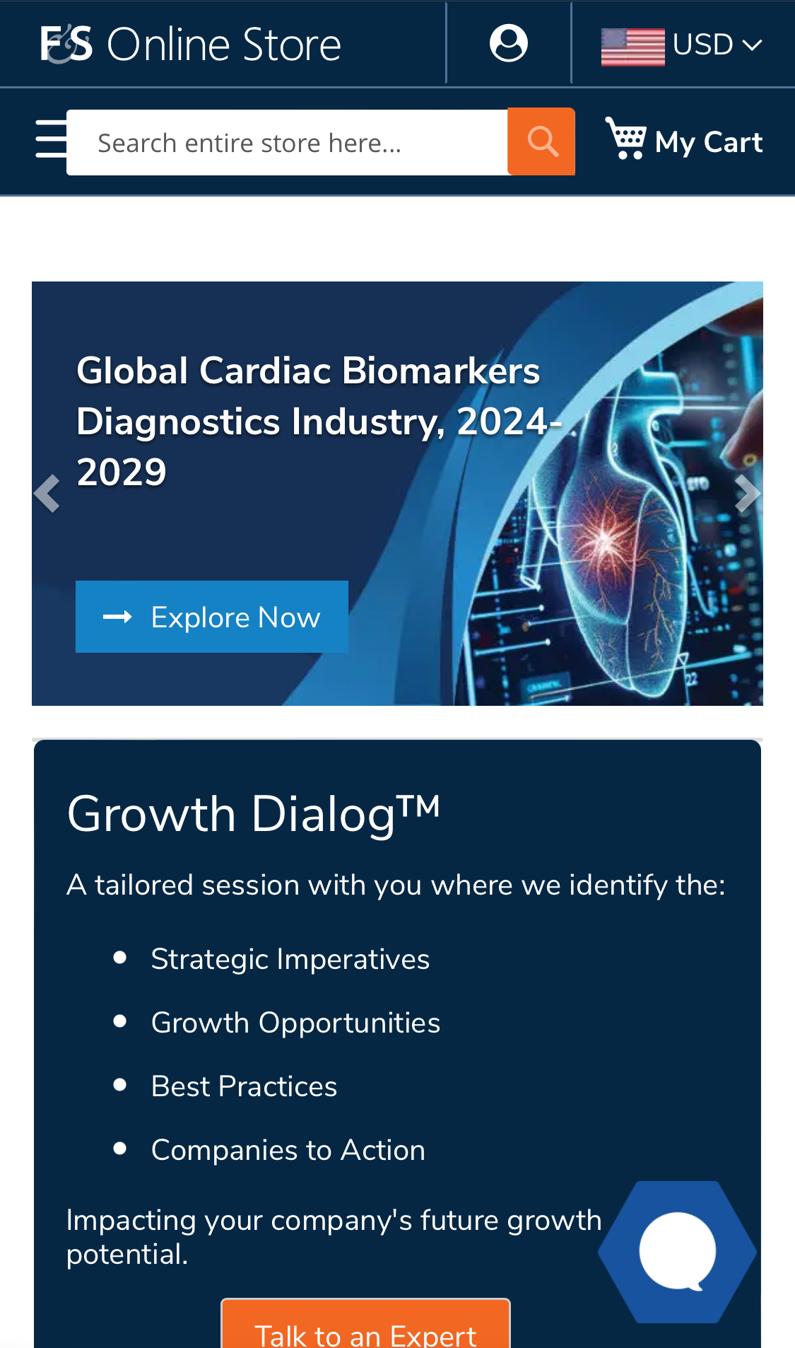 Mobile screenshot of Frost & Sullivan