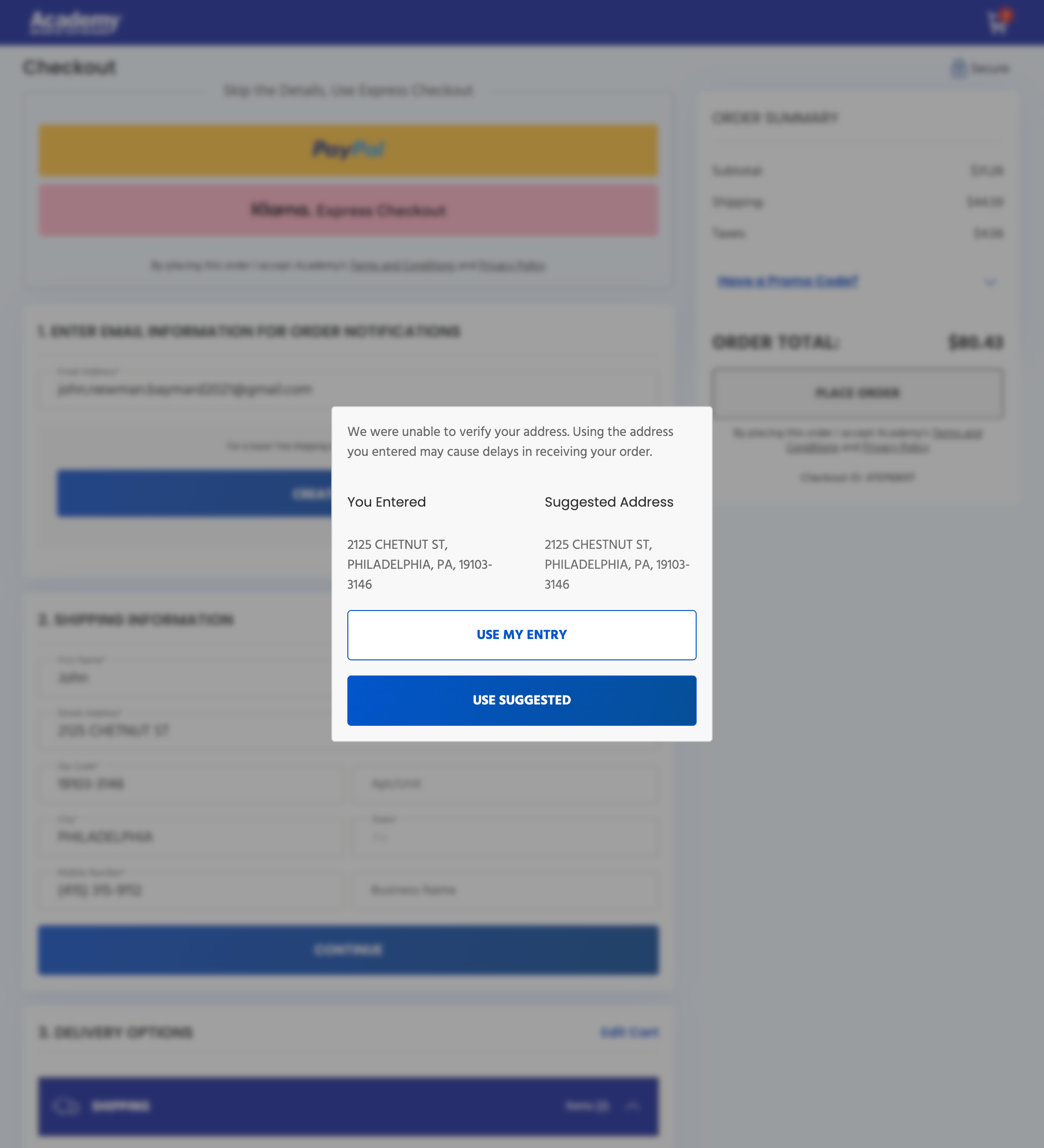 Desktop screenshot of Academy