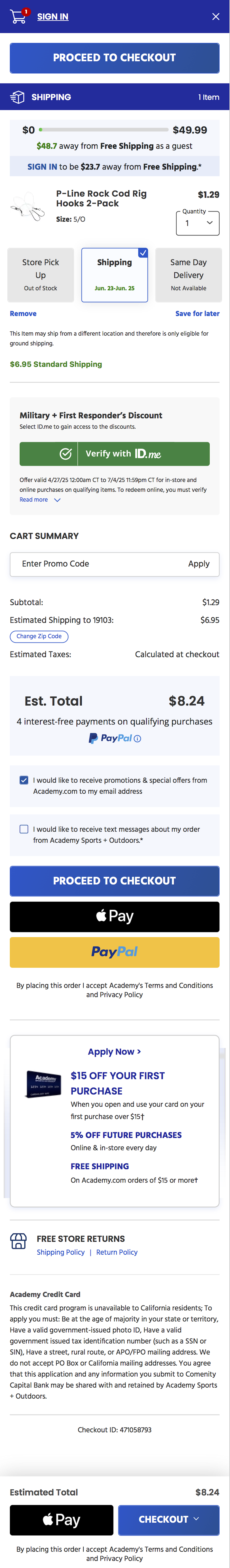 Mobile screenshot of Academy