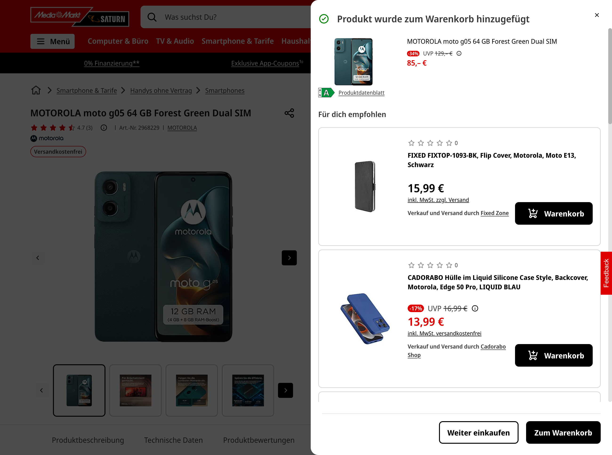 Desktop screenshot of MediaMarkt