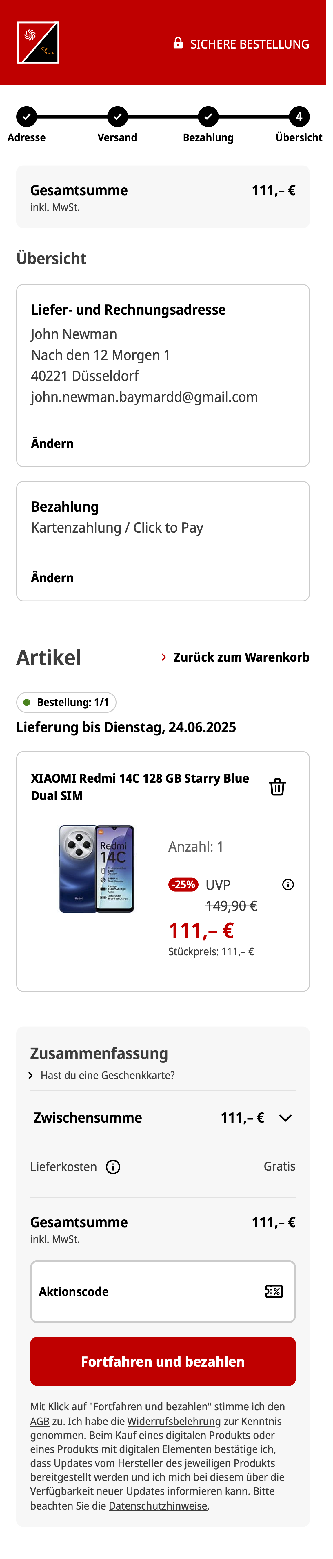 Mobile screenshot of MediaMarkt