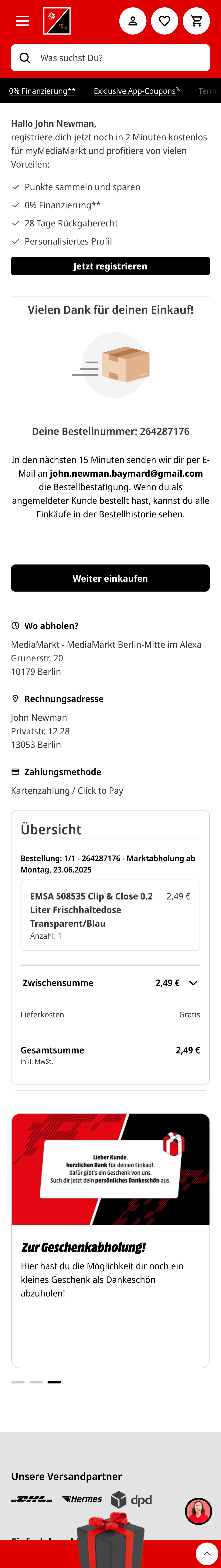 Mobile screenshot of MediaMarkt