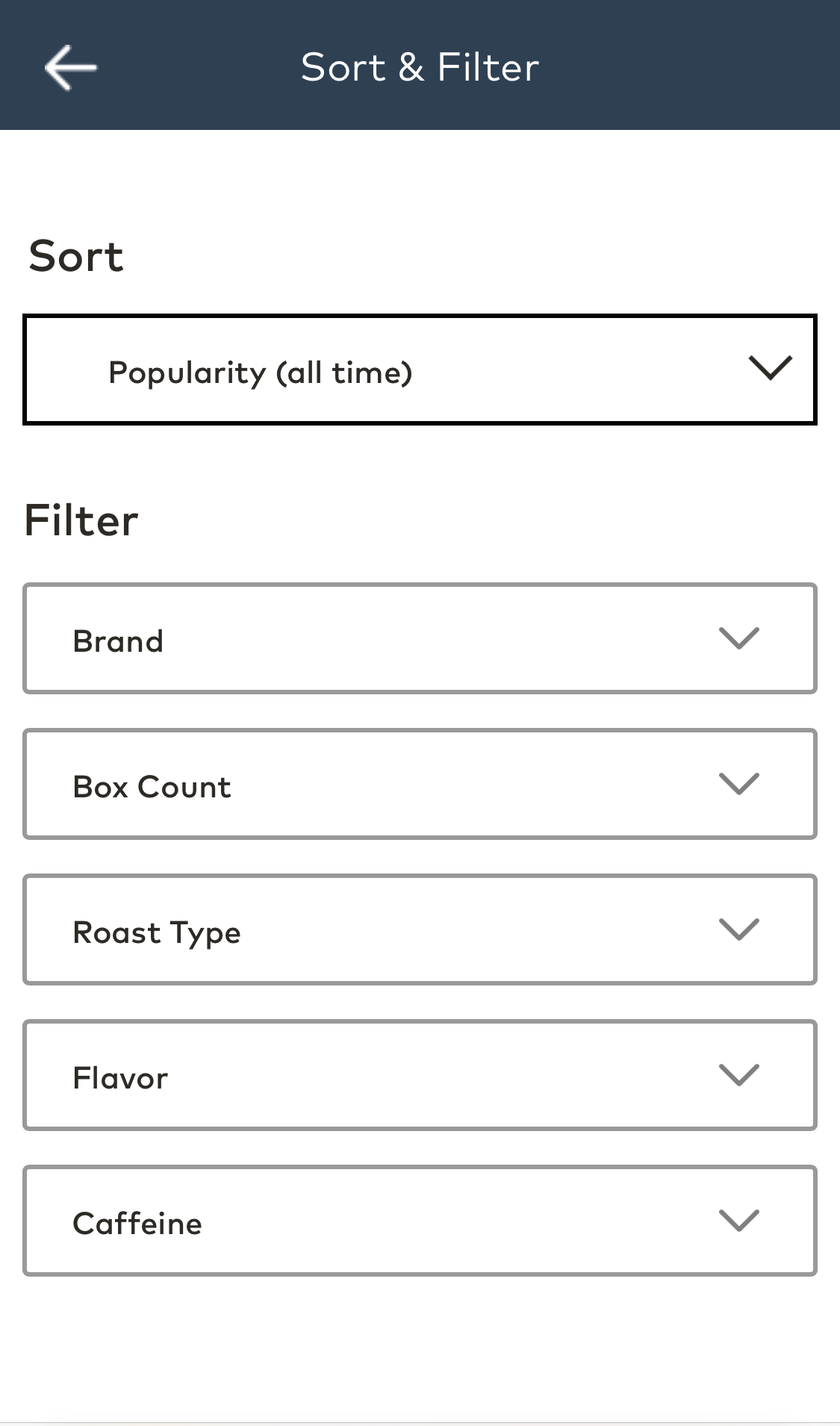 Mobile screenshot of Keurig