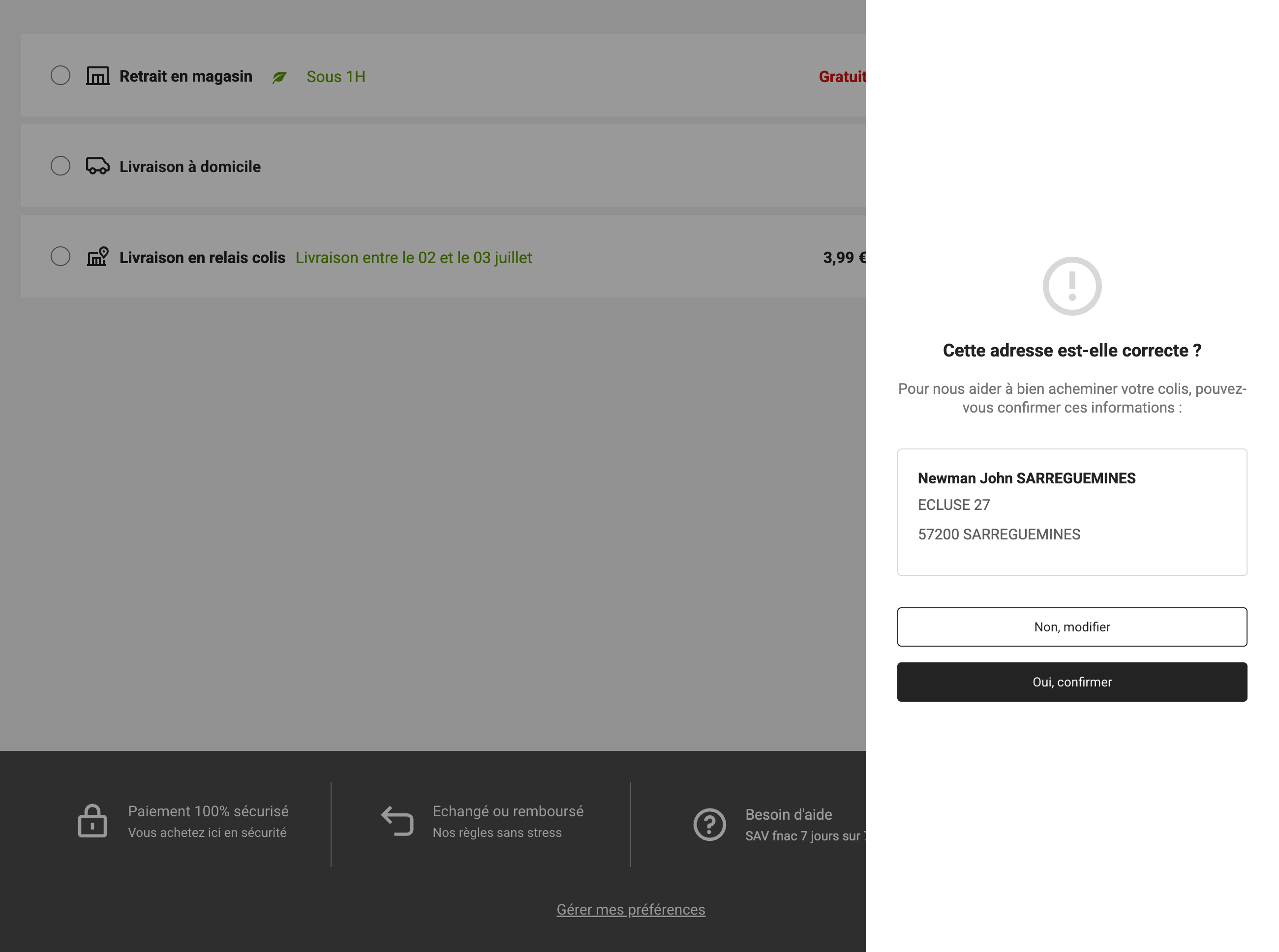 Desktop screenshot of Fnac