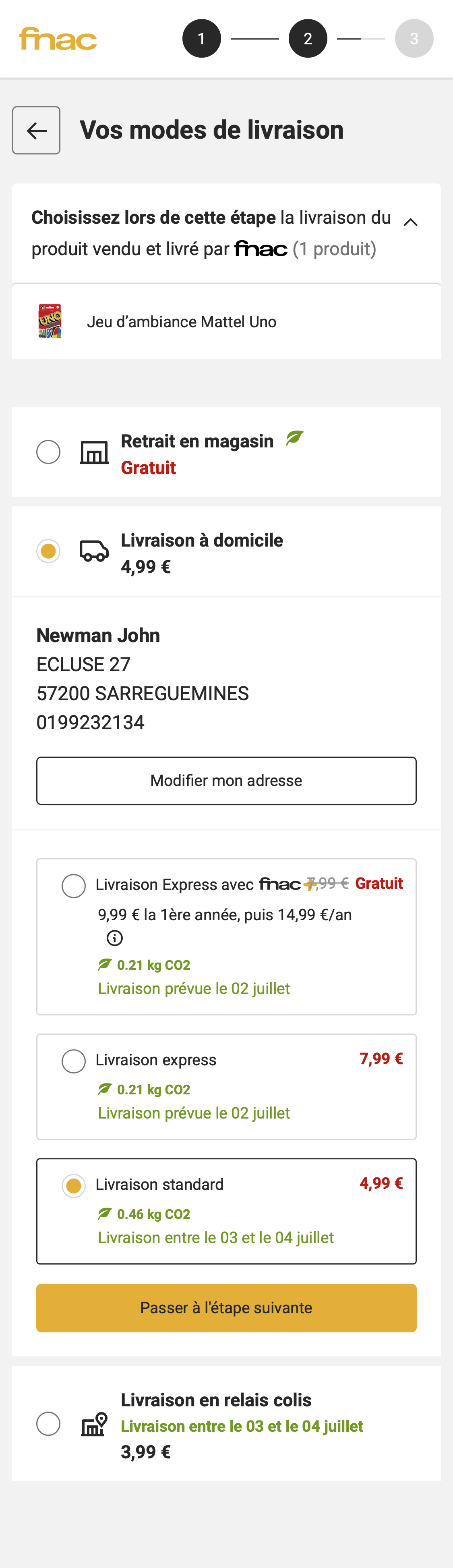 Mobile screenshot of Fnac