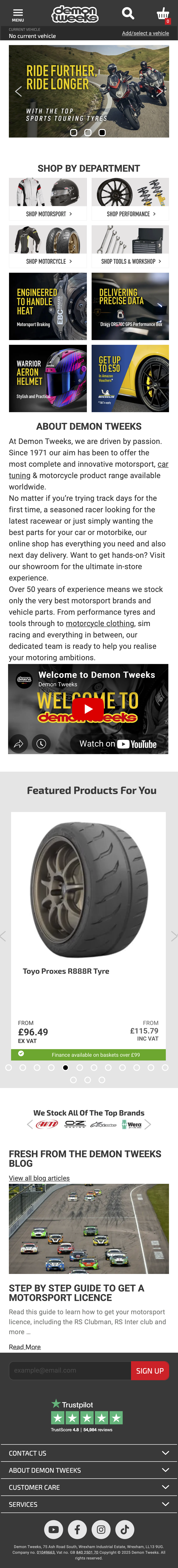 Mobile screenshot of Demon Tweeks