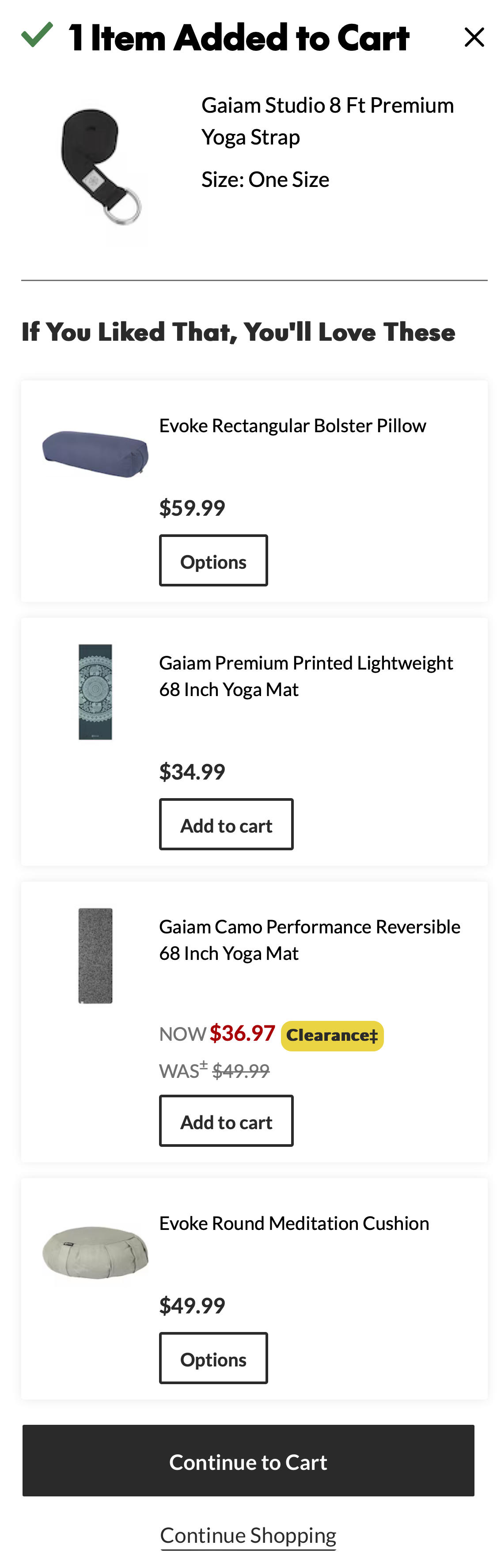 Mobile screenshot of SportChek
