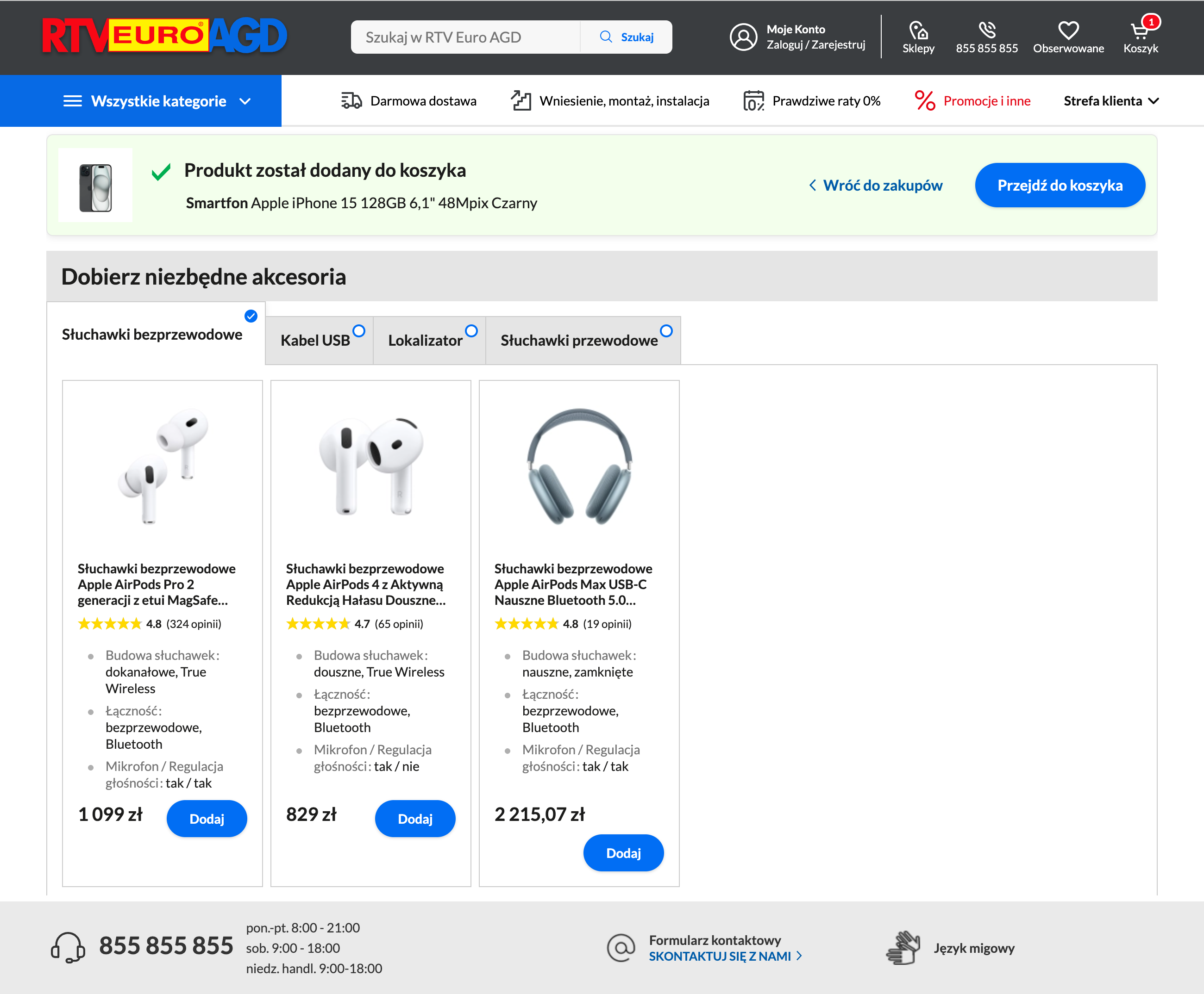 Desktop screenshot of RTV Euro AGD