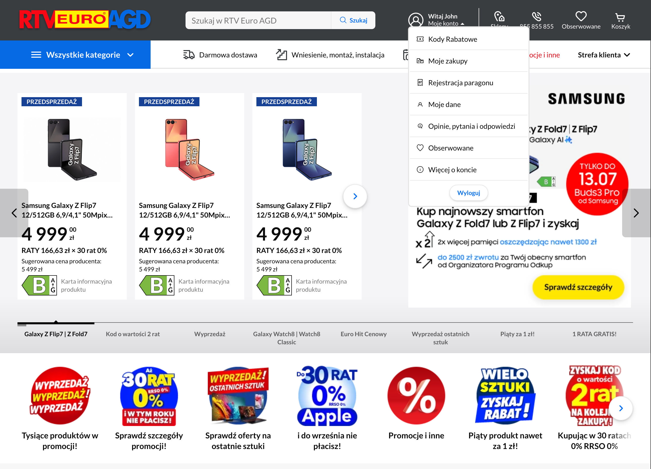 Desktop screenshot of RTV Euro AGD