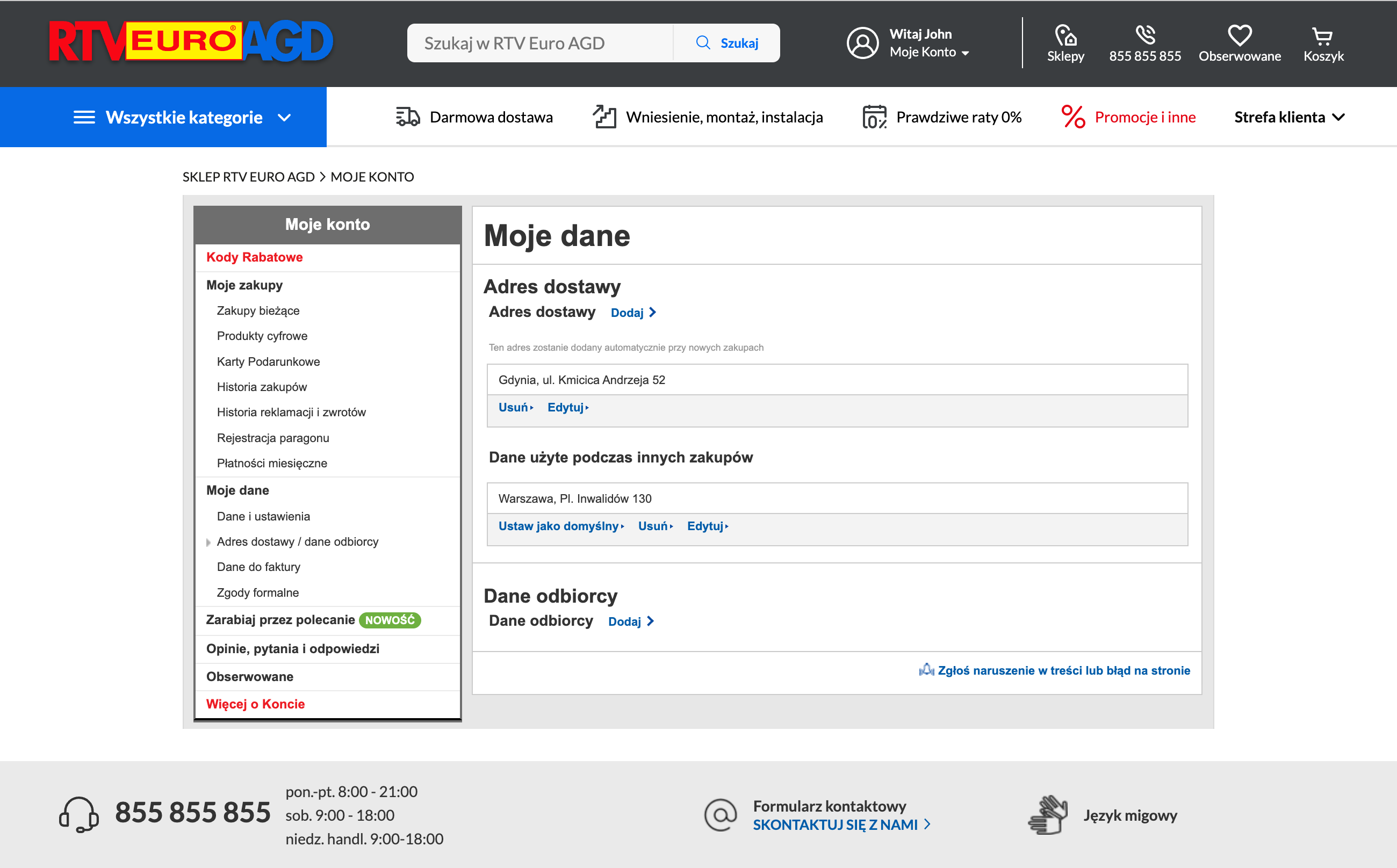 Desktop screenshot of RTV Euro AGD