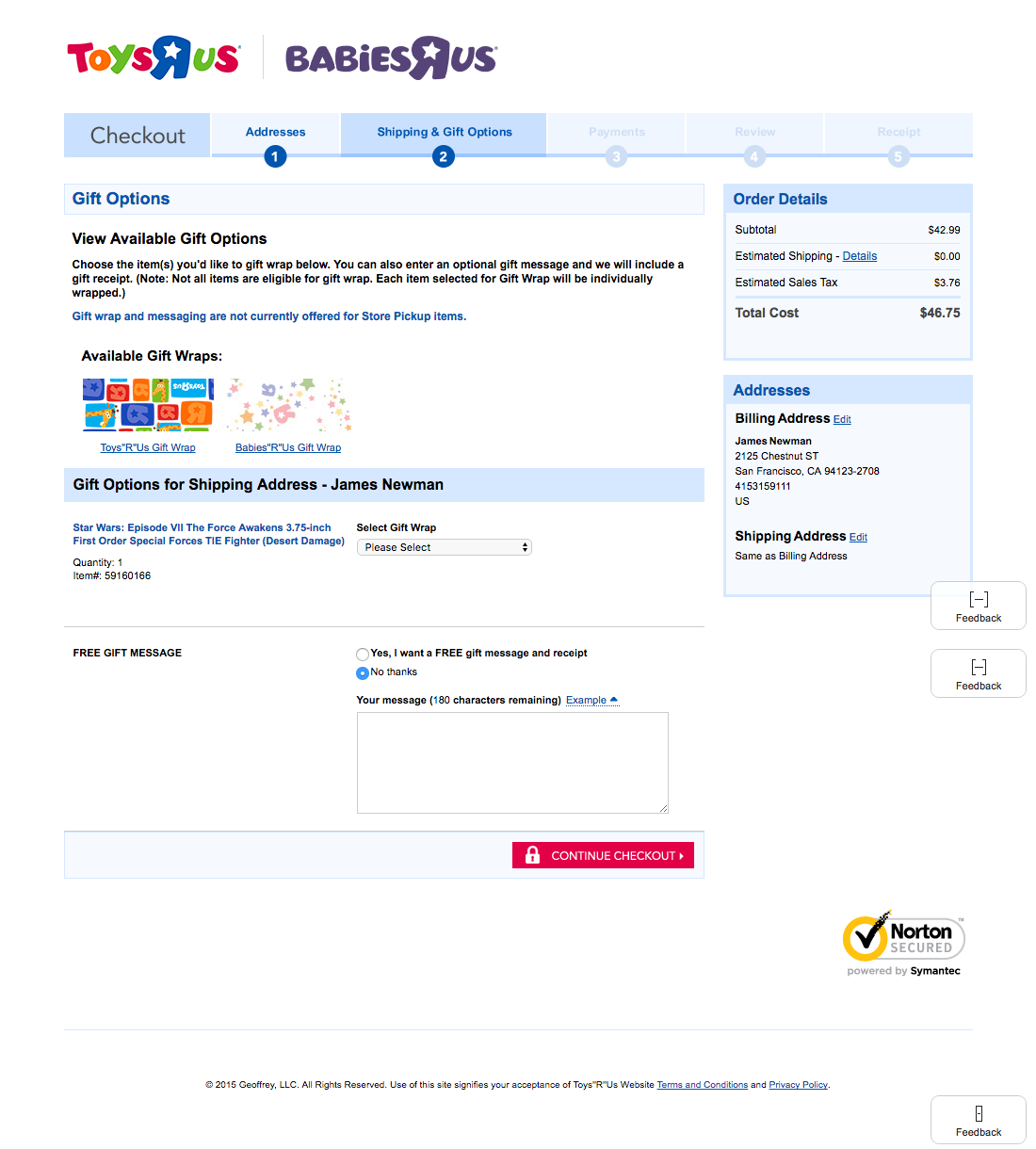 Toys'R'Us’ UX Case Study Baymard Institute