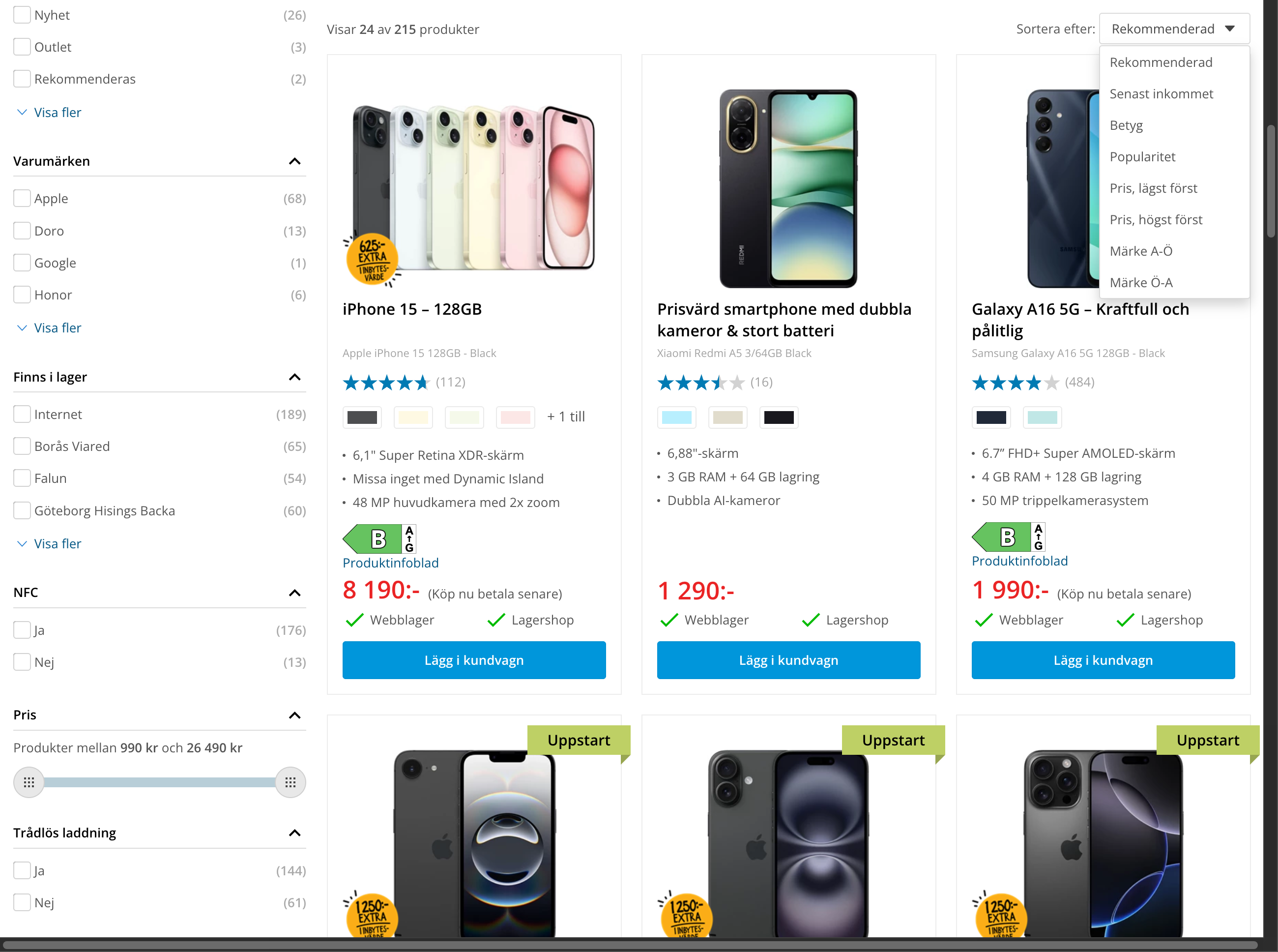 Desktop screenshot of Netonnet