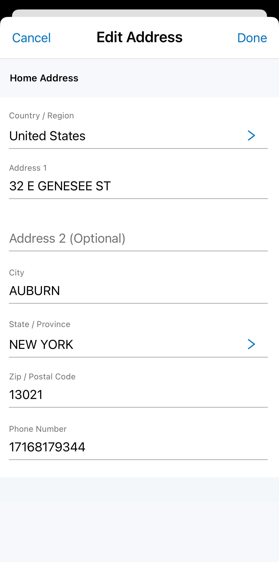 Mobile screenshot of Hyatt