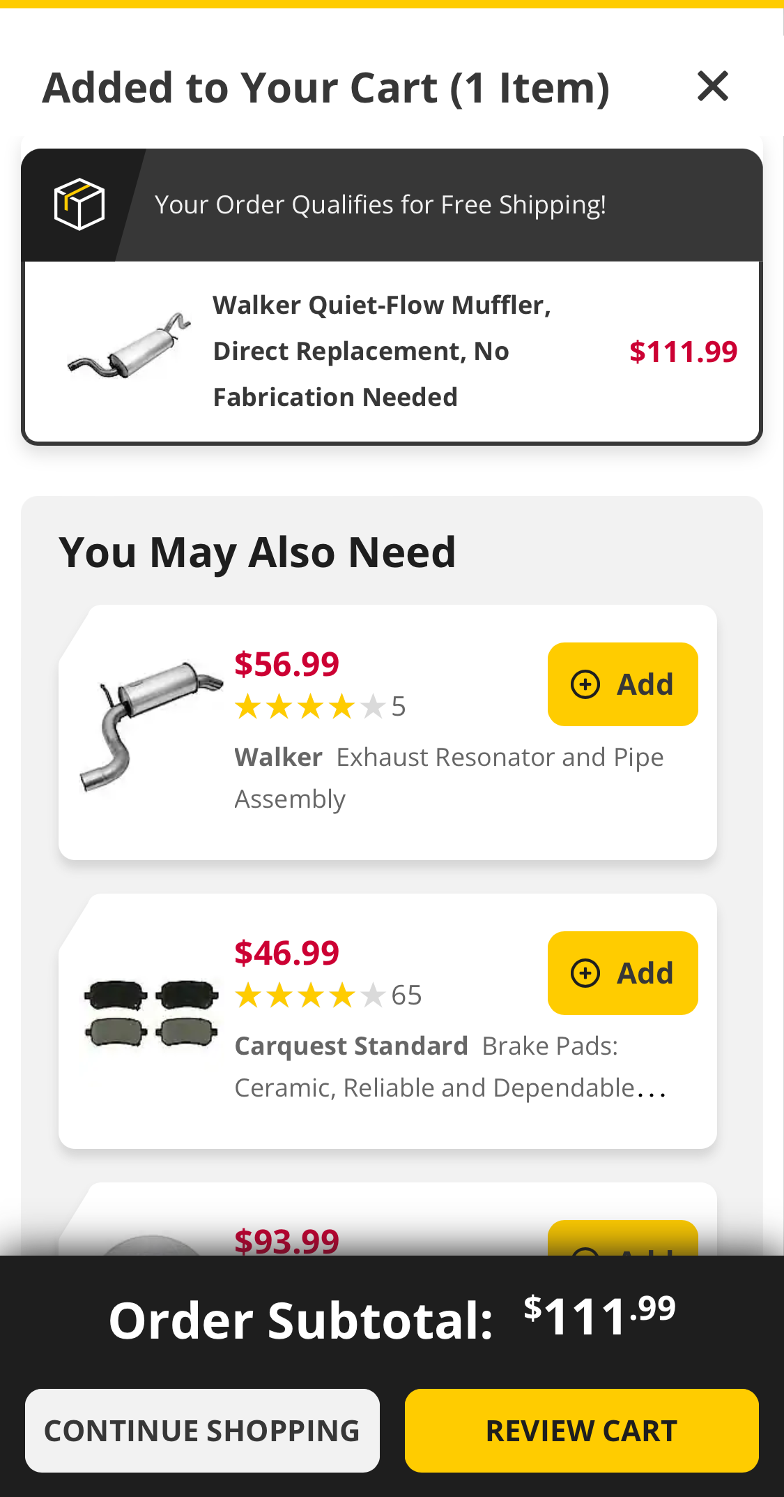 Mobile screenshot of Advance Auto Parts