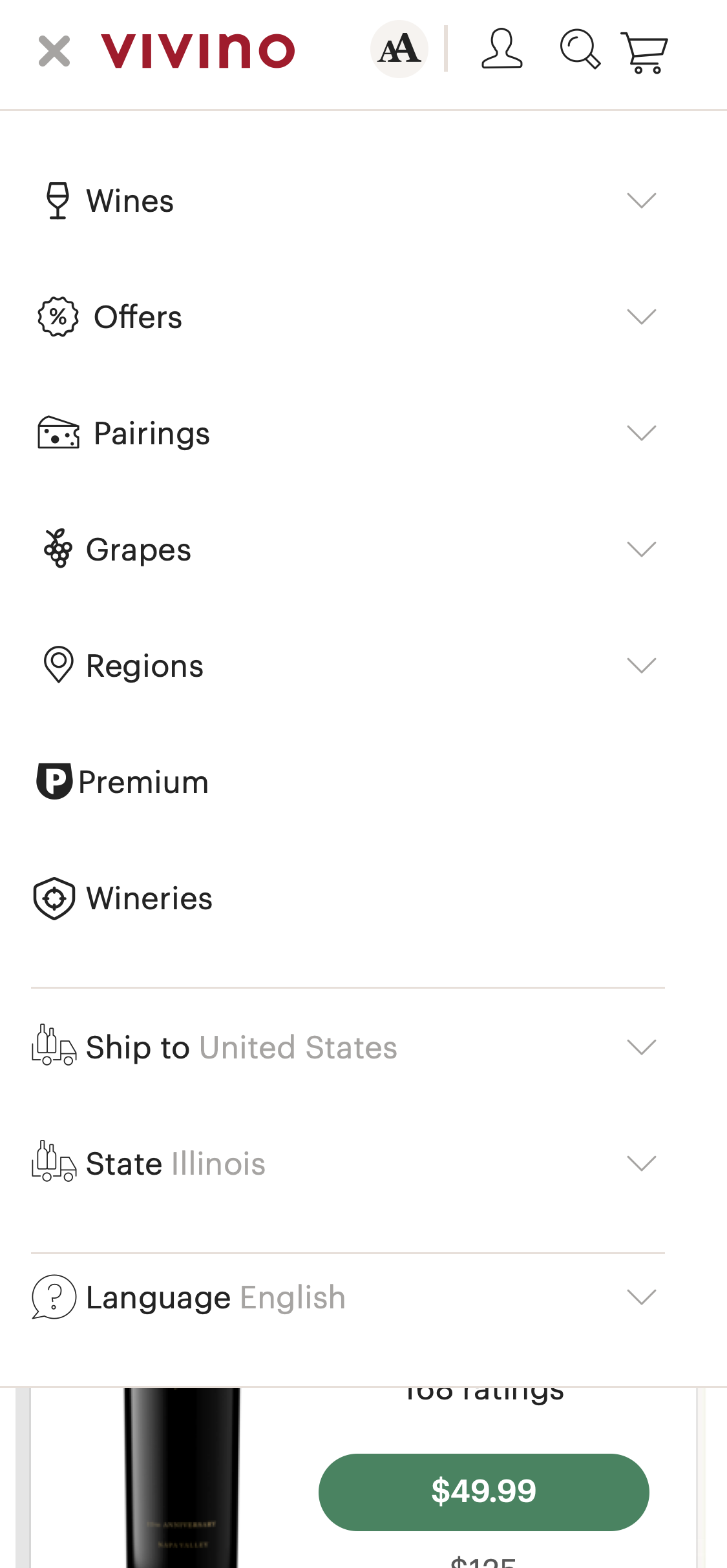 Mobile screenshot of undefined